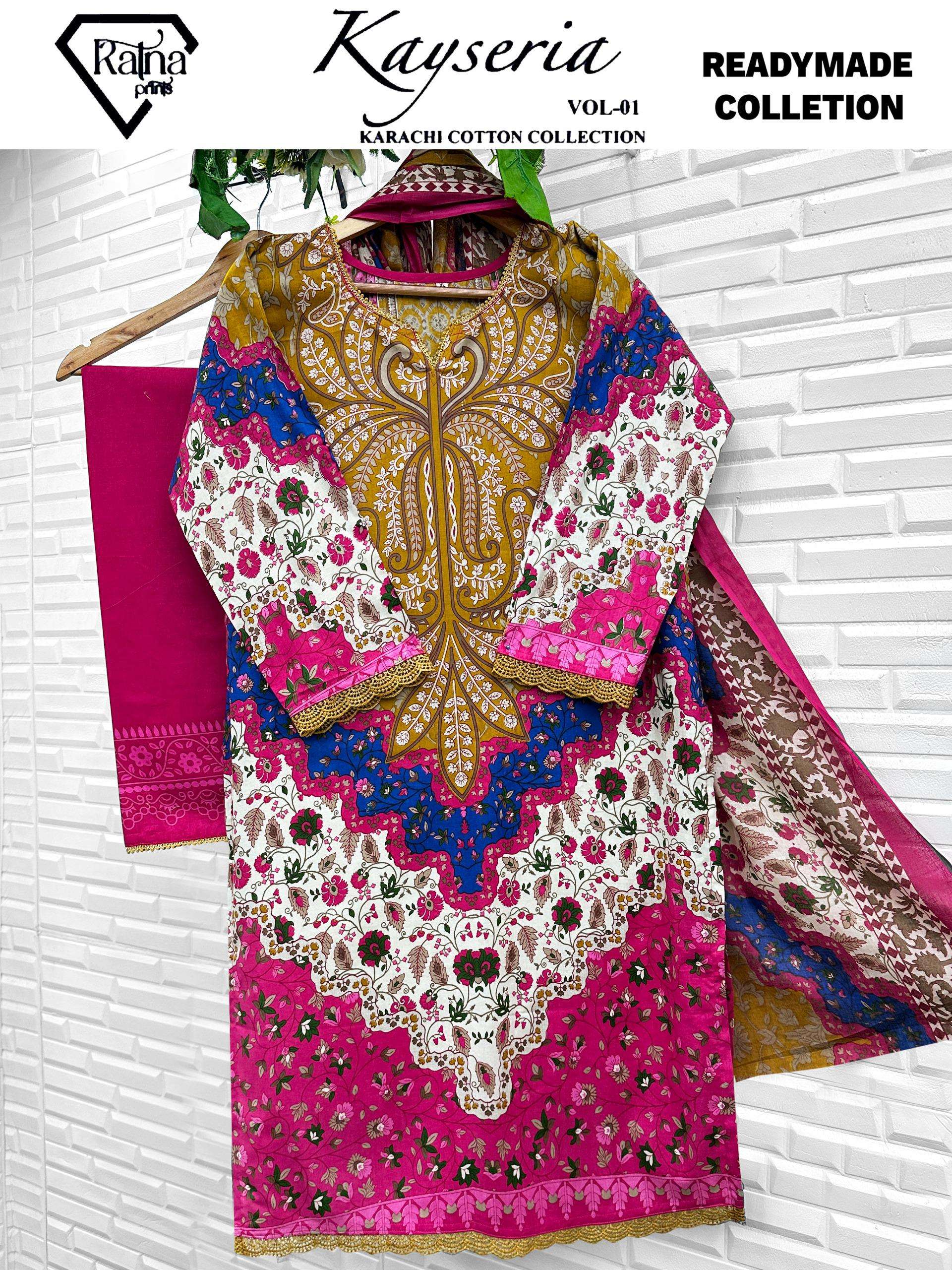 RATNA PRINTS KAYSERIA VOL 1 READY MADE COLLECTION 