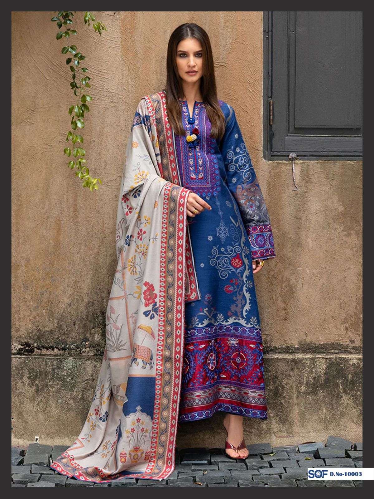 SHREE OM FAB SAIRA RIZWAN VOL 10 LAWN COTTON DIGITAL PRINT SALWAR SUIT