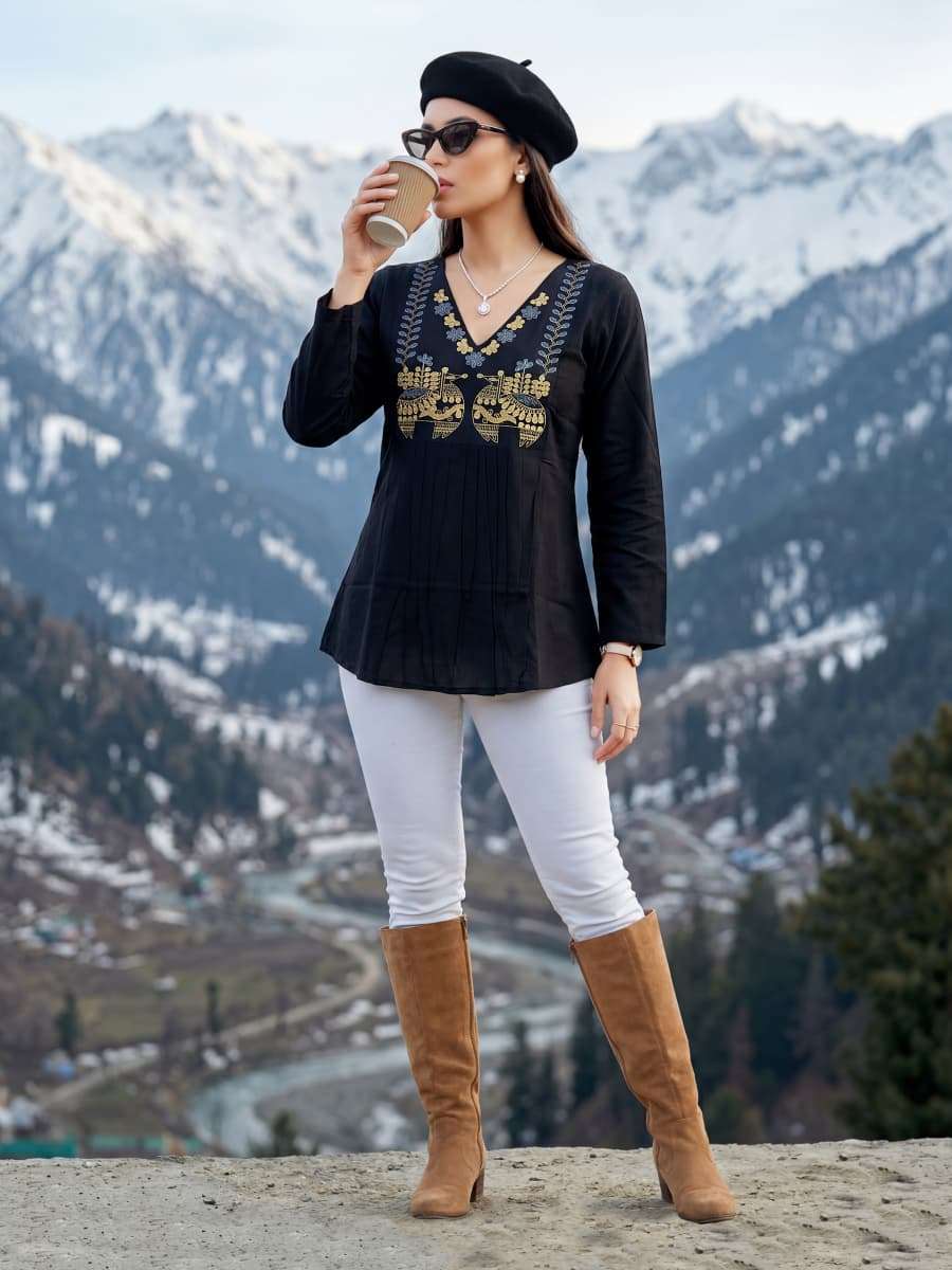 TIPS AND TOPS PULPY VOL 16 RAYON FANCY SUMMER WEAR LADIES TOP