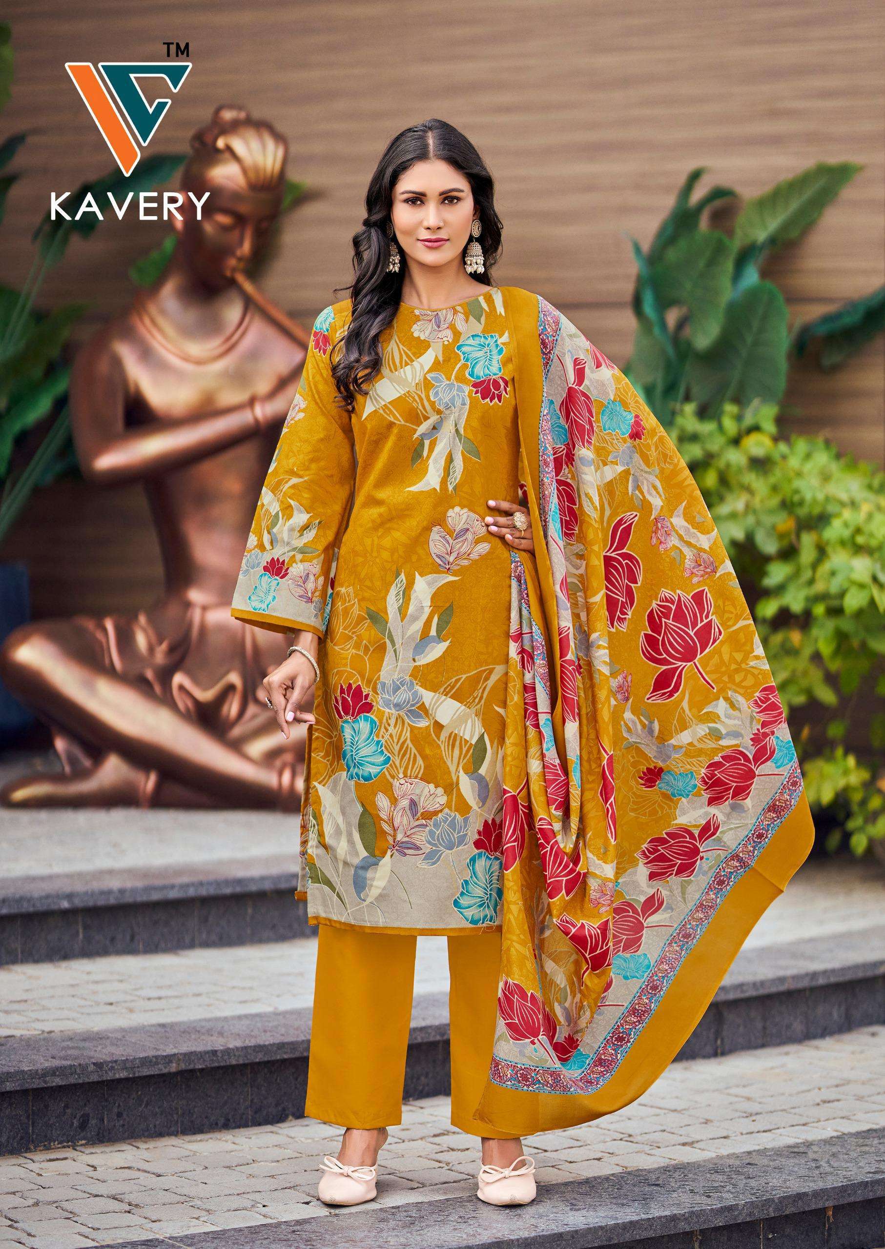 VANDANA CREATION KAVERY VOL 1 COTTON DIGITAL PRINT WITH FANCY WORK SALWAR SUIT
