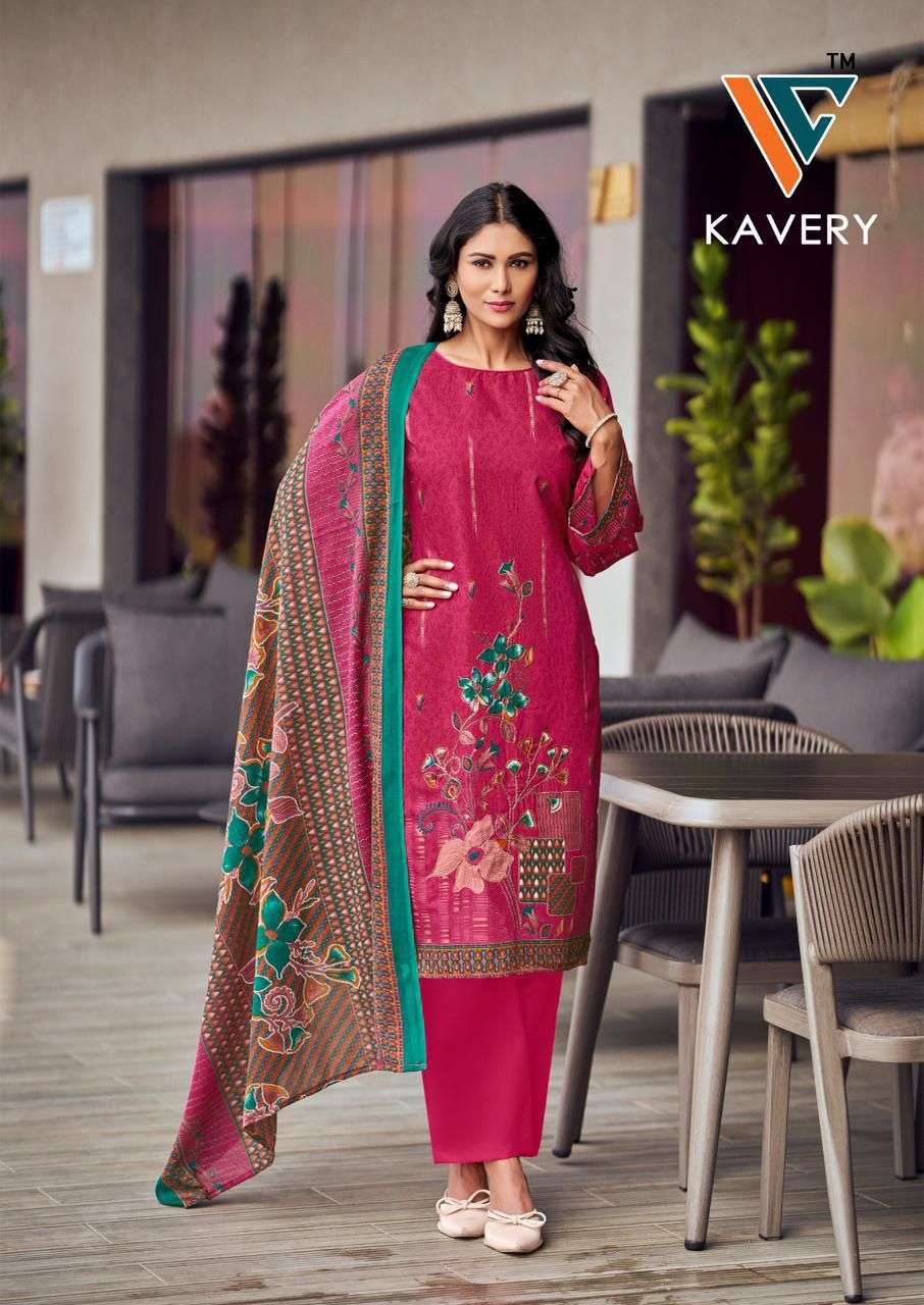VANDANA CREATION KAVERY VOL 1 COTTON DIGITAL PRINT WITH FANCY WORK SALWAR SUIT