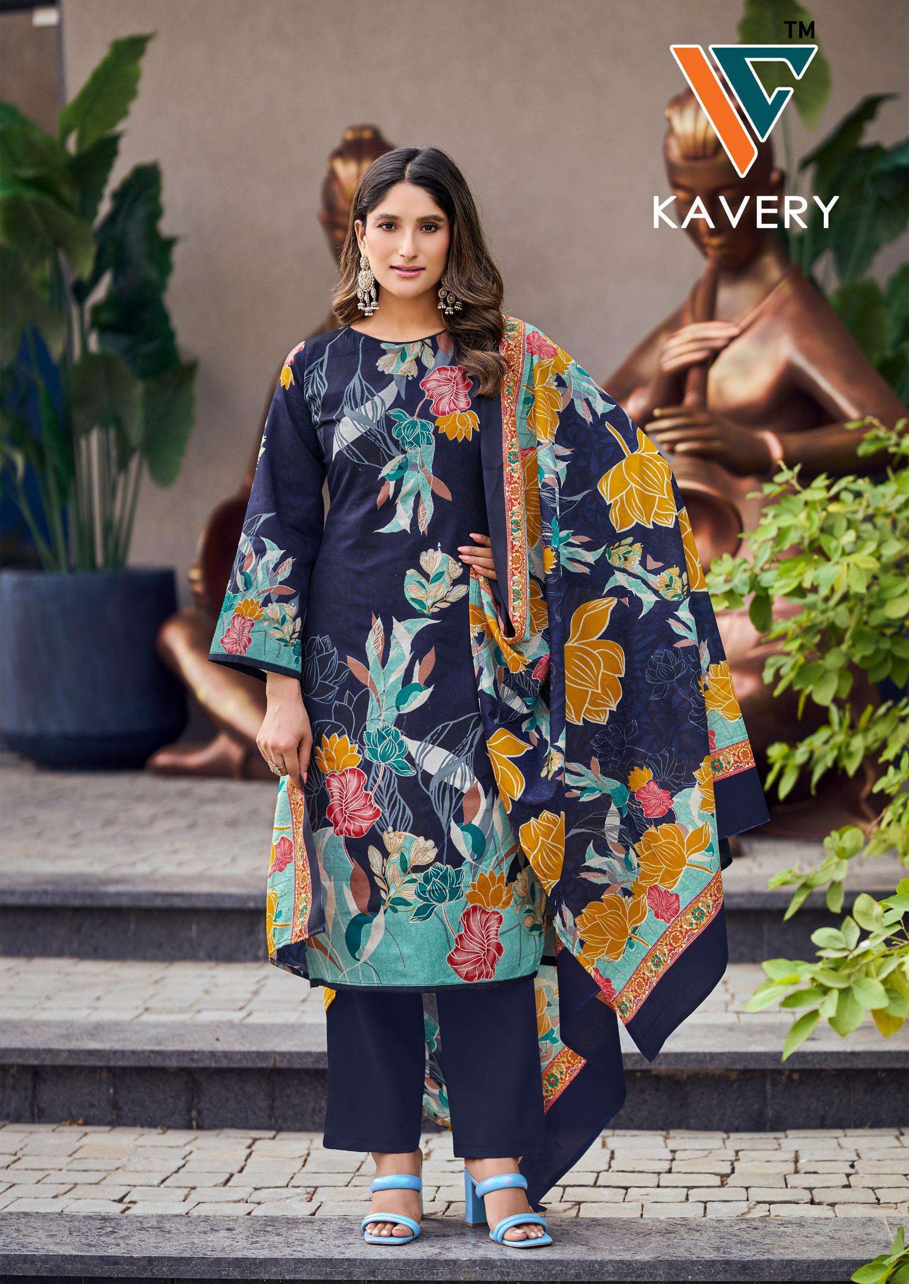 VANDANA CREATION KAVERY VOL 1 COTTON DIGITAL PRINT WITH FANCY WORK SALWAR SUIT