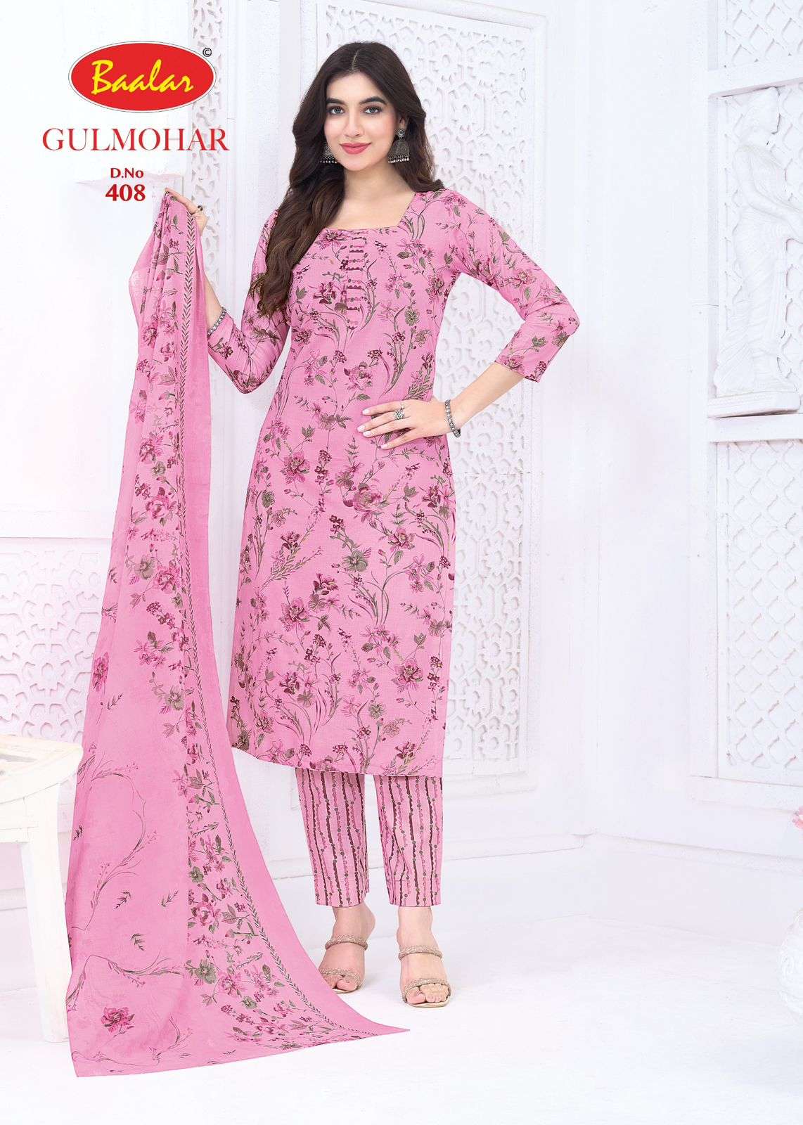 BAALAR GULMOHAR VOL 4 LAWN COTTON DIGITAL PRINT SALWAR SUIT