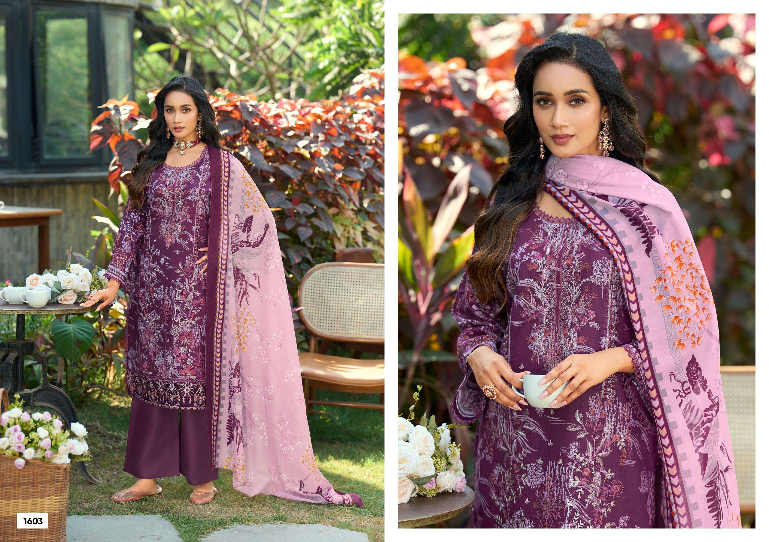 DEEPSY SUITS CHEVERON VOL 16 COTTON HEAVY PATCH EMBROIDERY SALWAR KAMEEZ 