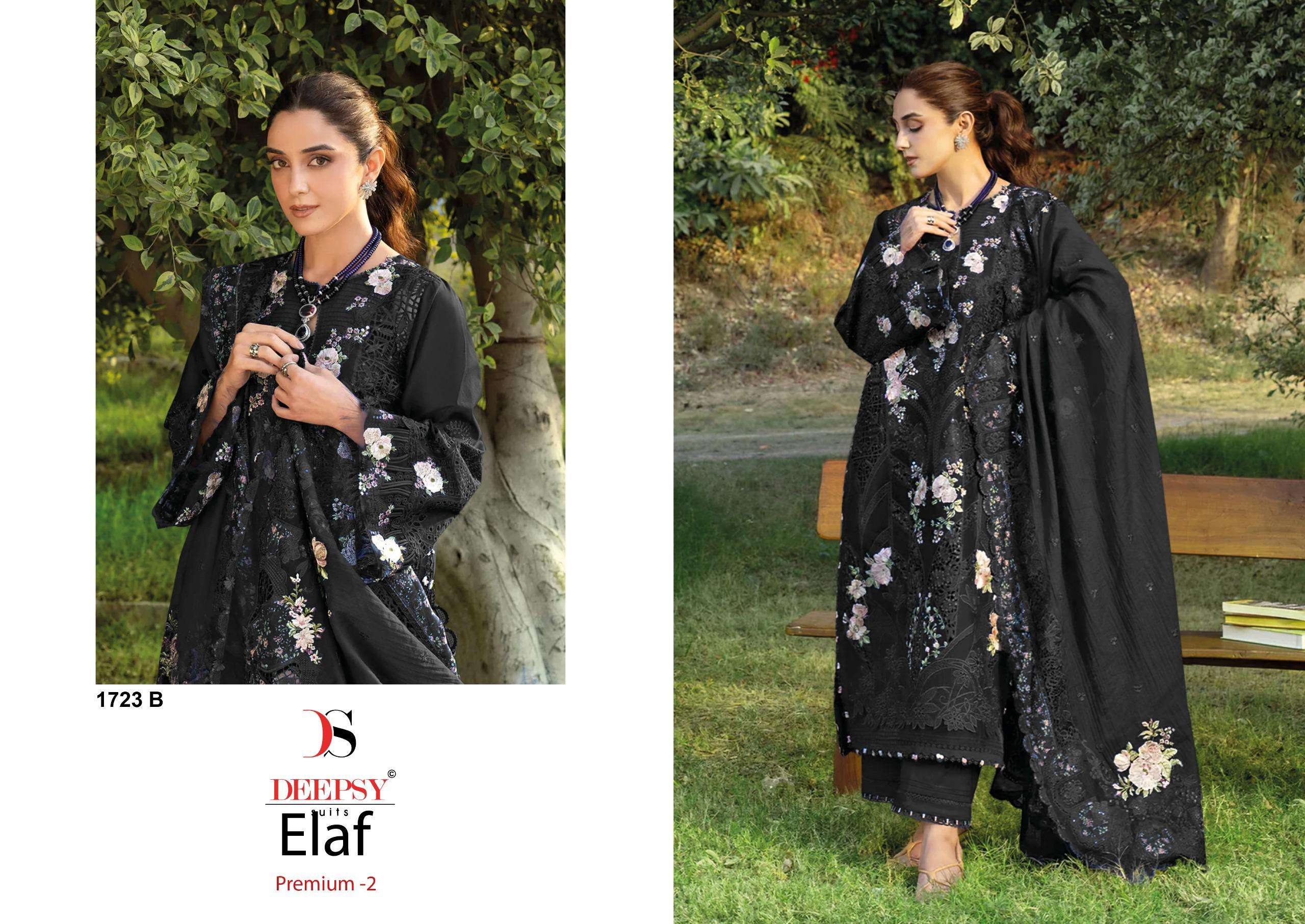 DEEPSY SUITS D NO 1723 COTTON HEAVY EMBROIDERY DESIGNER WORK PAKISTANI SUIT