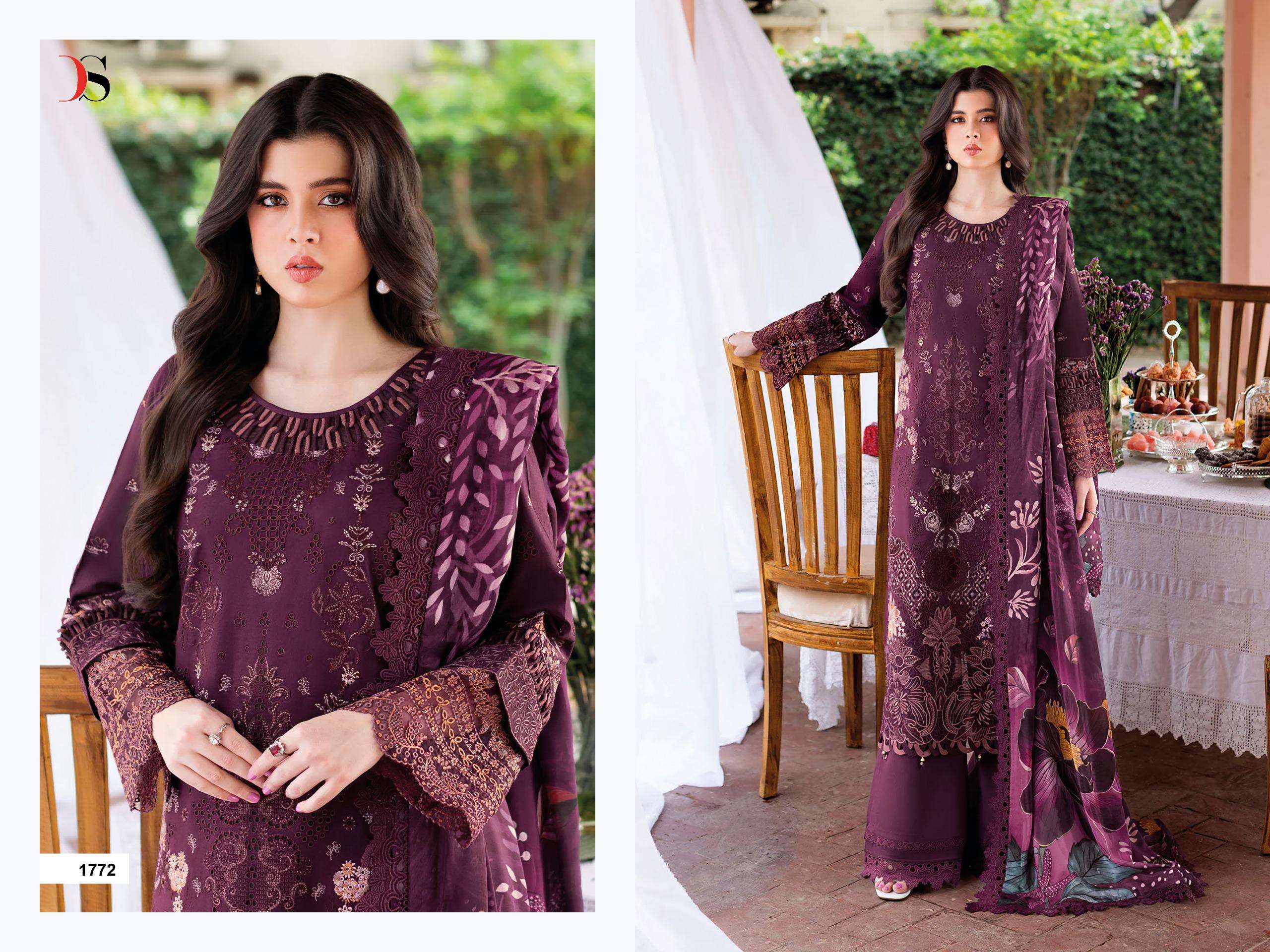 DEEPSY SUITS RAMSHA LUXURY LAWN VOL 2 COTTON EMBROIDERY WORK SUIT