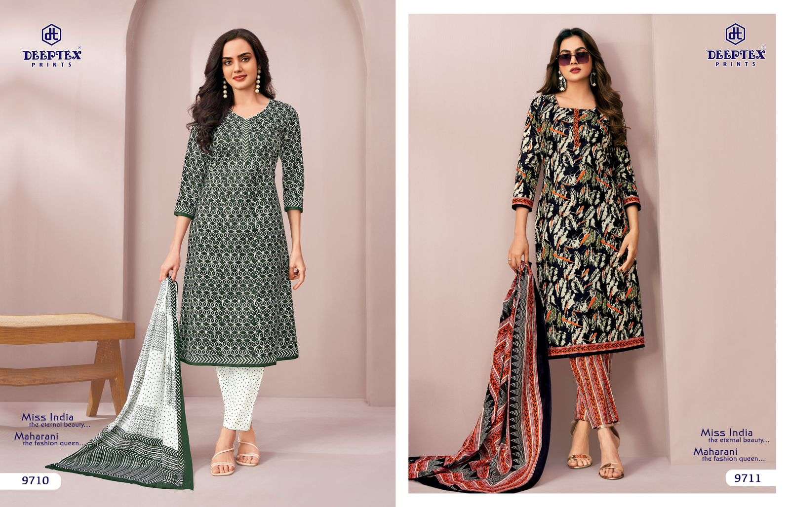 DEEPTEX PRINTS MISS INDIA VOL 97 COTTON PRINTED LADIES SALWAR SUIT	