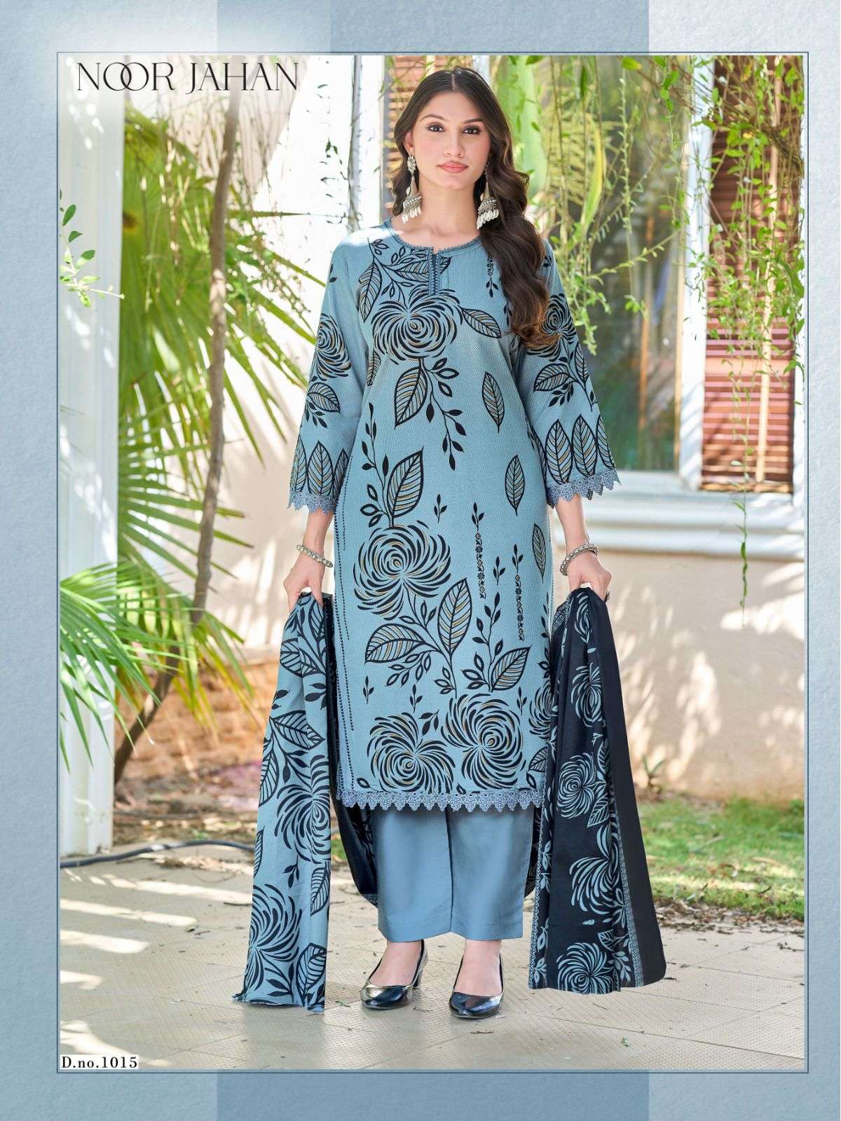 FALAK INTERNATIONAL NOOR JAHAN VOL 1 COTTON DIGITAL PRINT SALWAR SUIT