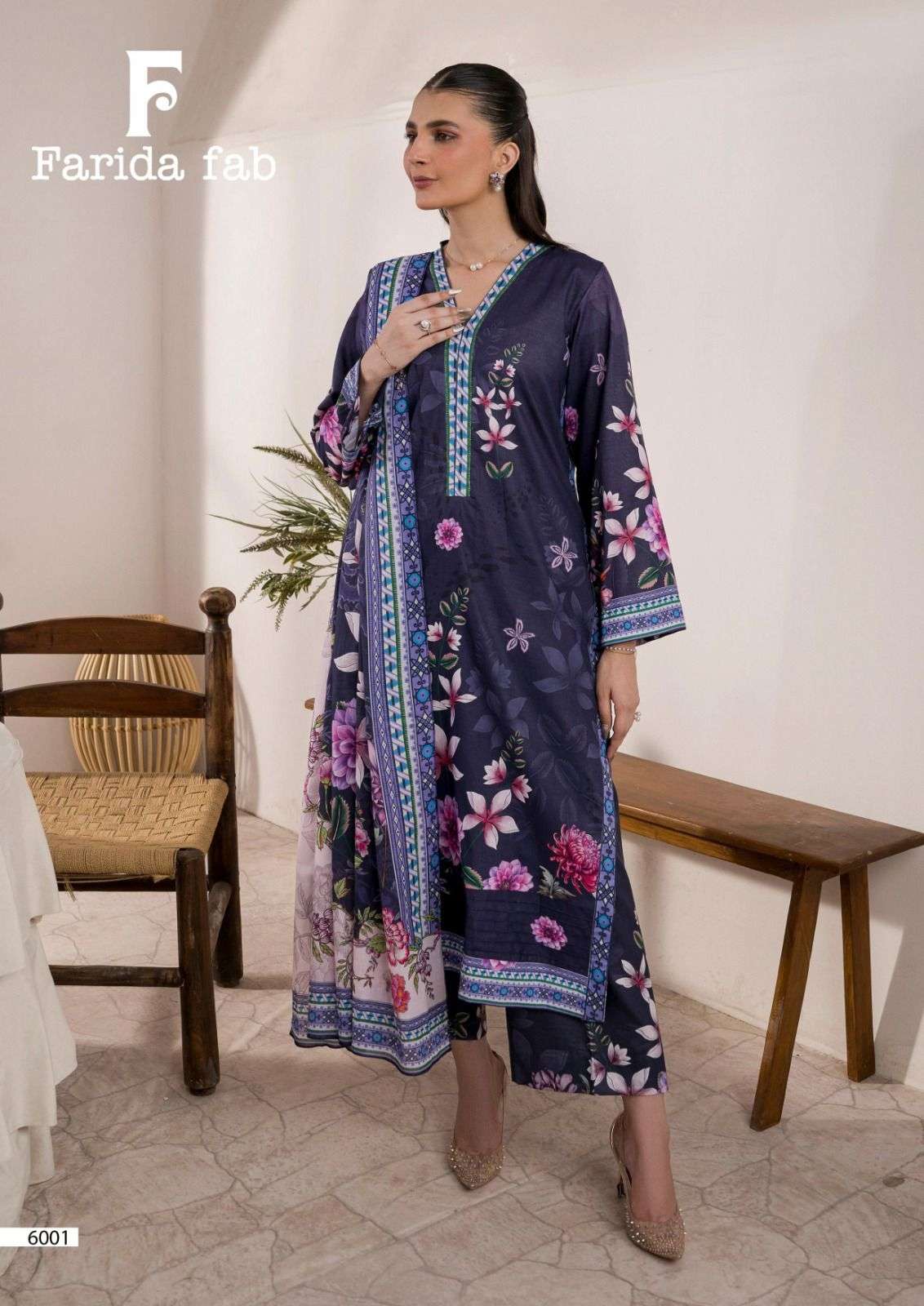 FARIDA FAB RAMSHA VOL 6 READY MADE COLLECTION 