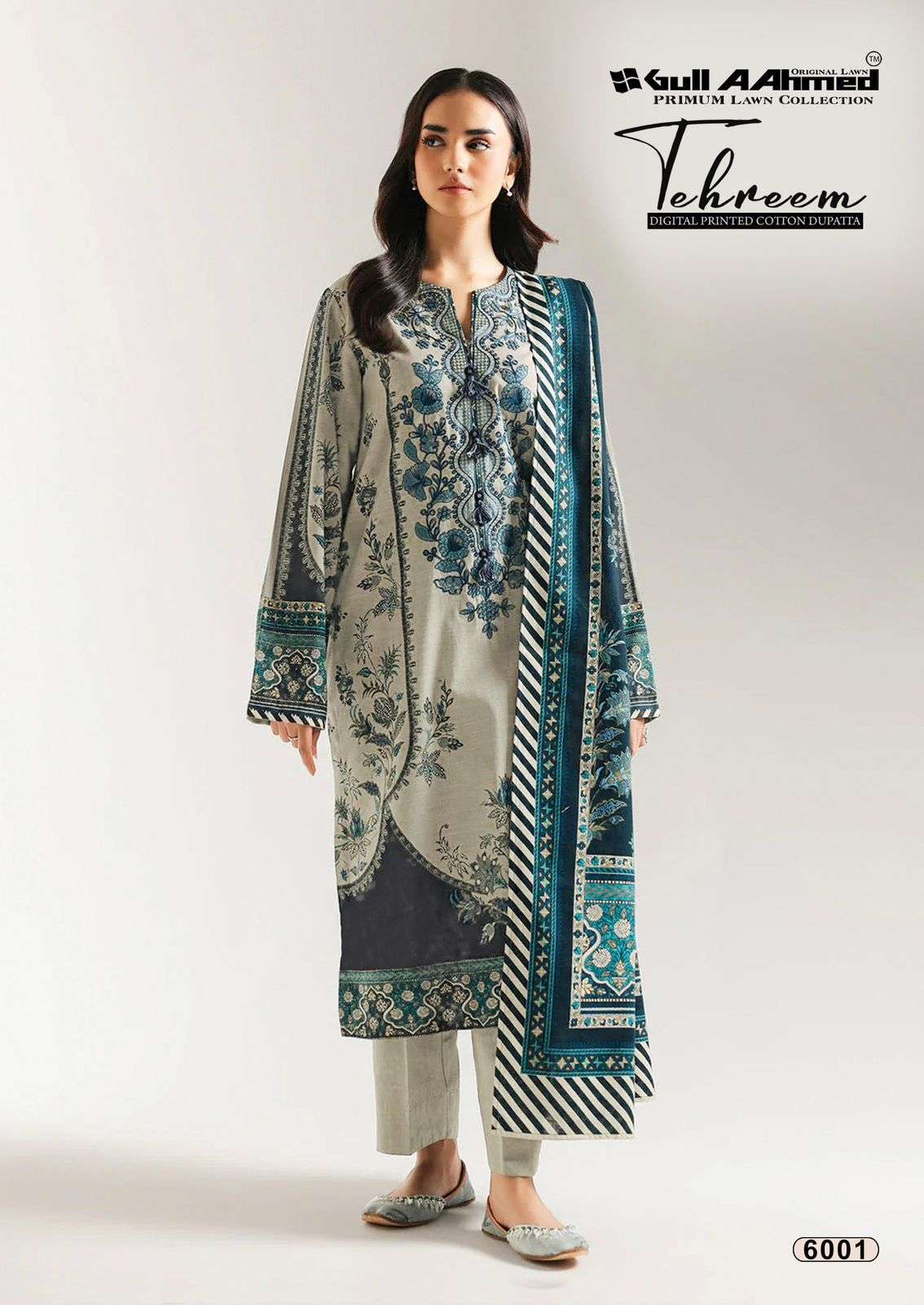 GULL AAHMED TEHREEM VOL 6 COTTON DIGITAL PRINT SALWAR SUIT