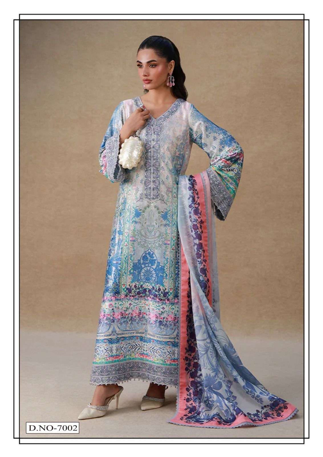 HALA RAMSHA VOL 7 COTTON DIGITAL KARACHI PRINTS SALWAR SUIT