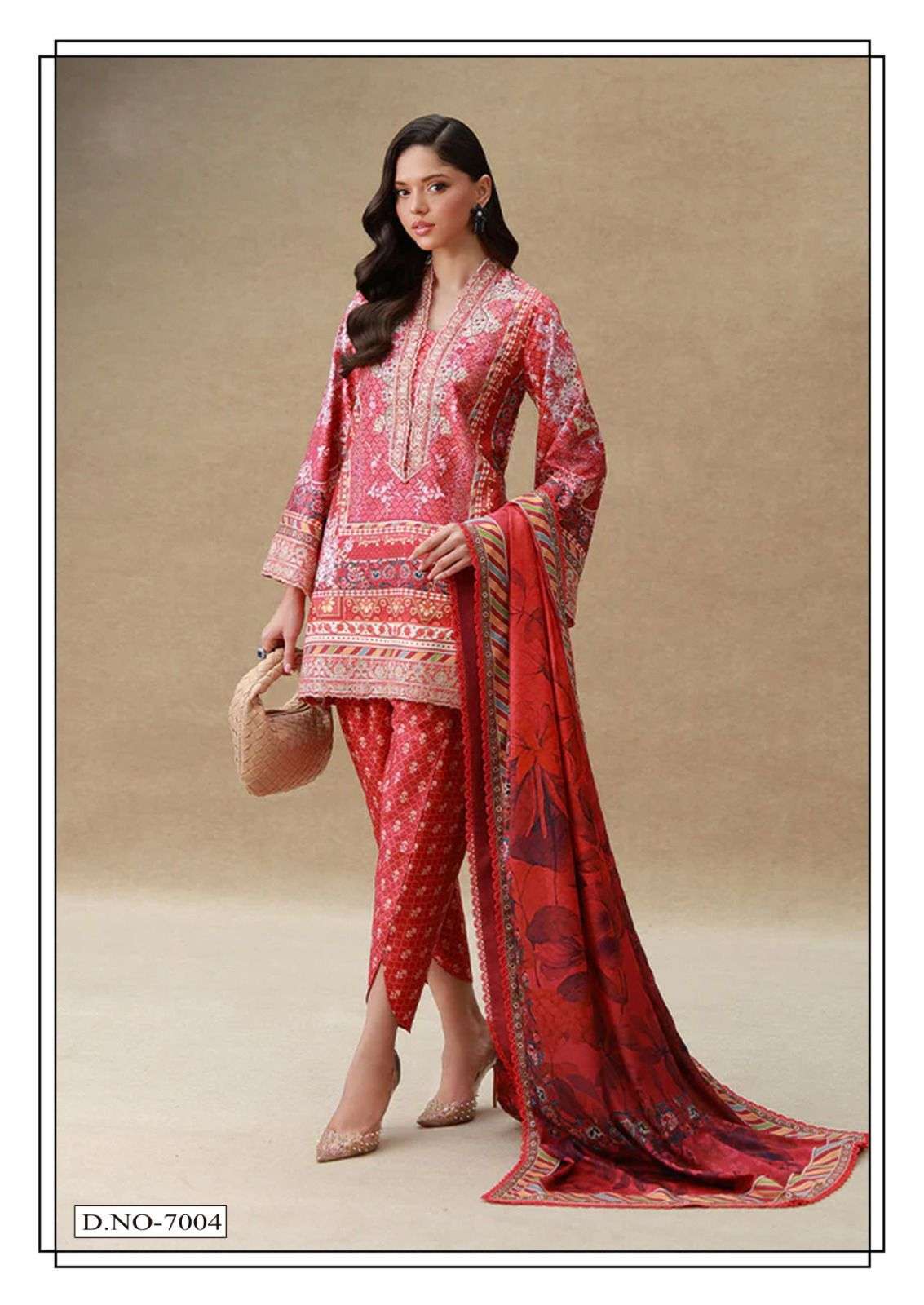 HALA RAMSHA VOL 7 COTTON DIGITAL KARACHI PRINTS SALWAR SUIT
