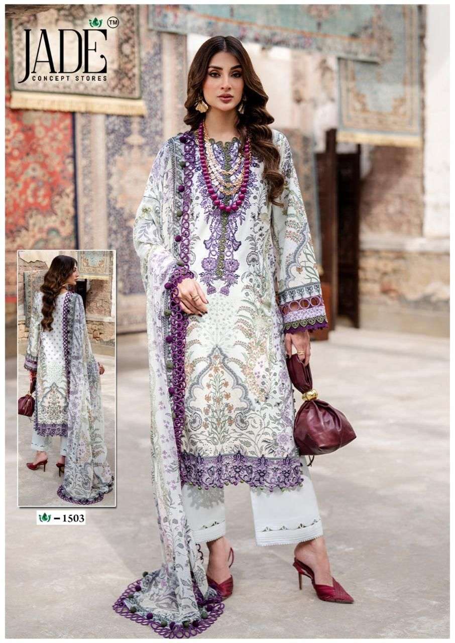 JADE CRIMSON EXCLUSIVE HEAVY LAWN  READY MADE COLLECTION COLLECTION VOL 15