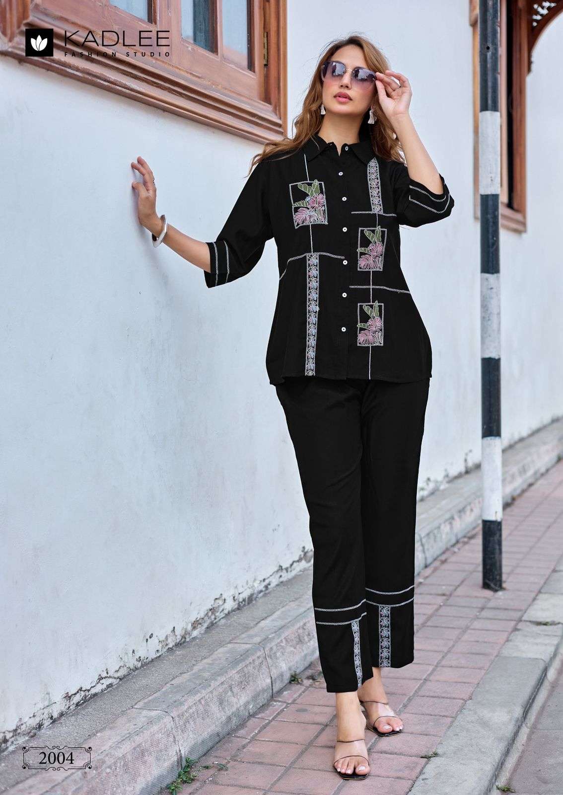 KADLEE FASHION DREAM GIRL VISCOSE FANCY WORKS LADIES KURTI WITH BOTTOM PAIR 