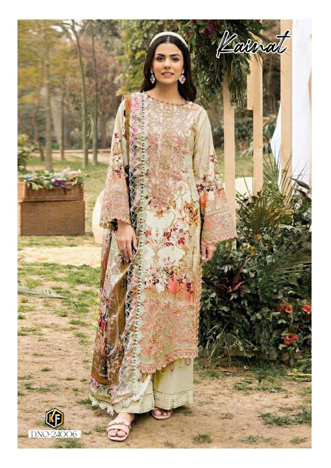 KEVAL FAB KAINAT VOL  24 COTTON DIGITAL PRINT SALWAR SUIT
