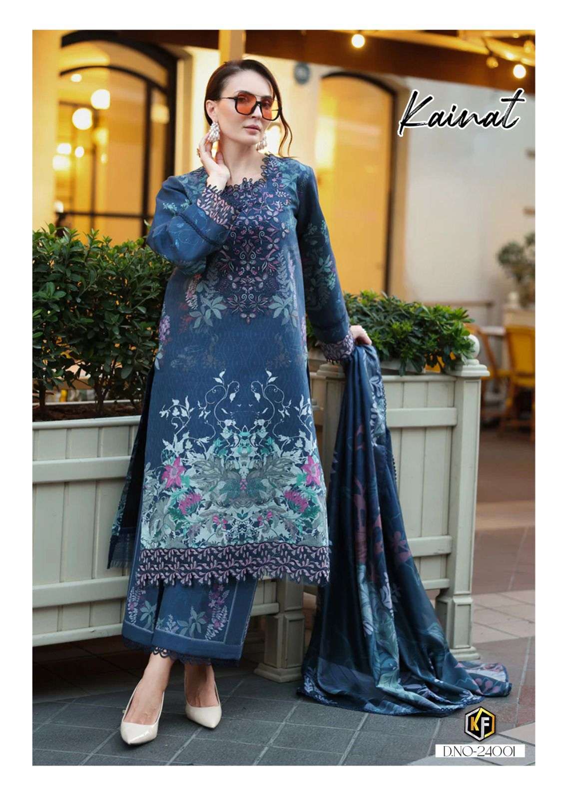 KEVAL FAB KAINAT VOL  24 COTTON DIGITAL PRINT SALWAR SUIT