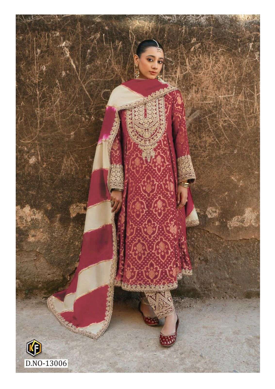 KEVAL FAB RANGREZ VOL 13 COTTON DIGITAL PRINTS SALWAR SUIT	