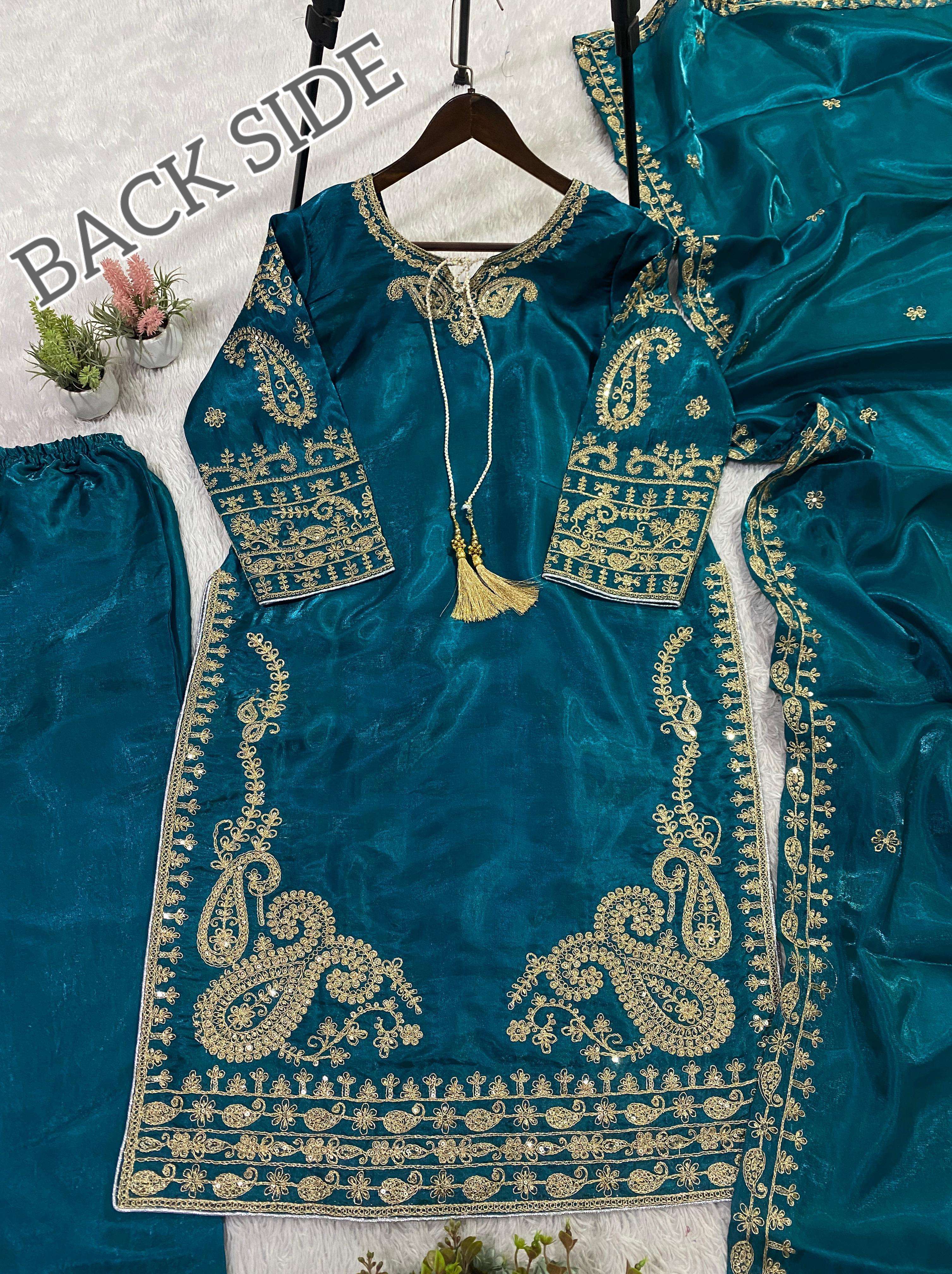 LG 2089 SILK HEAVY DESIGNER PARTY WEAR LADIES SUIT