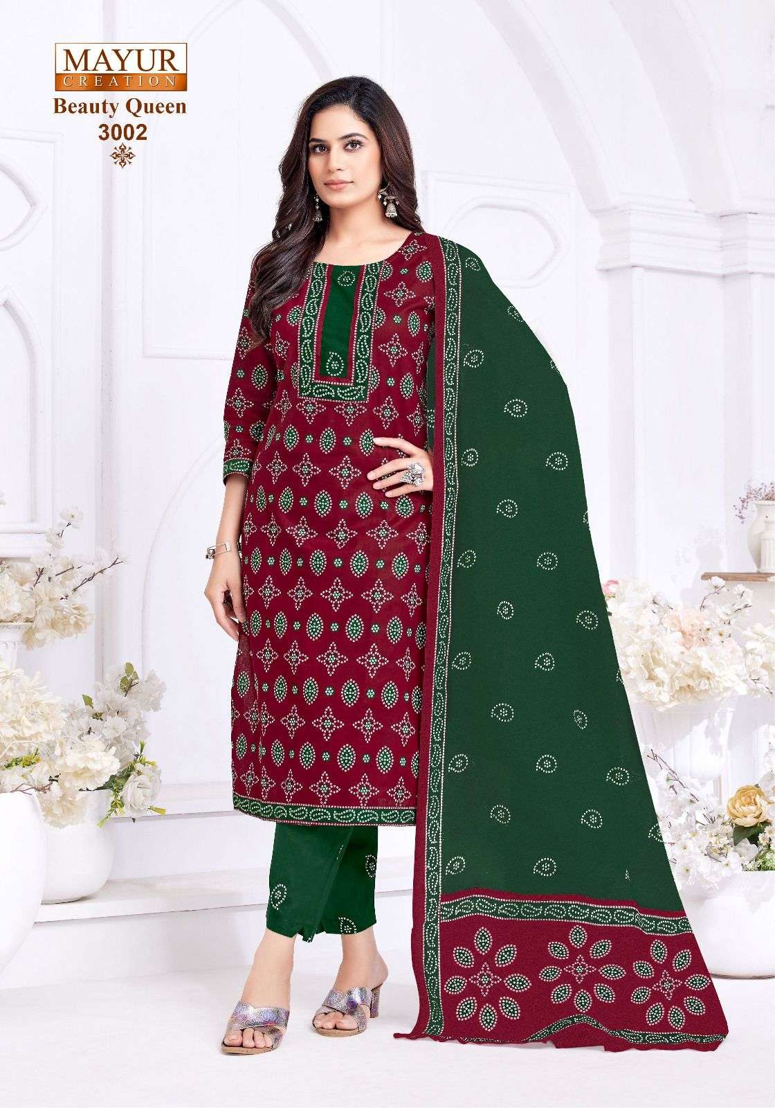 MAYUR CREATION BEAUTY QUEEN VOL 3 COTTON LADIES STITCHED SUIT