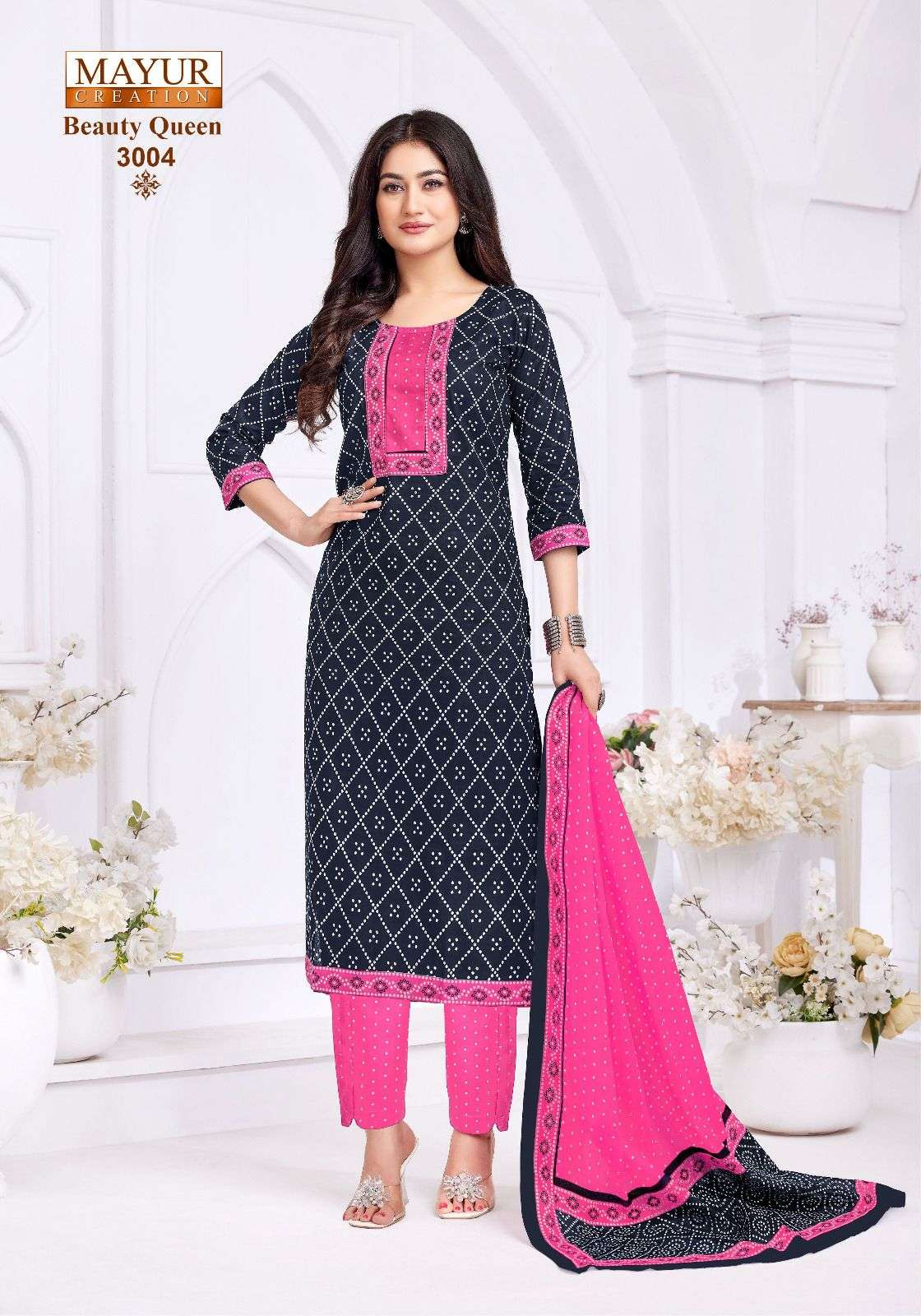 MAYUR CREATION BEAUTY QUEEN VOL 3 COTTON LADIES STITCHED SUIT
