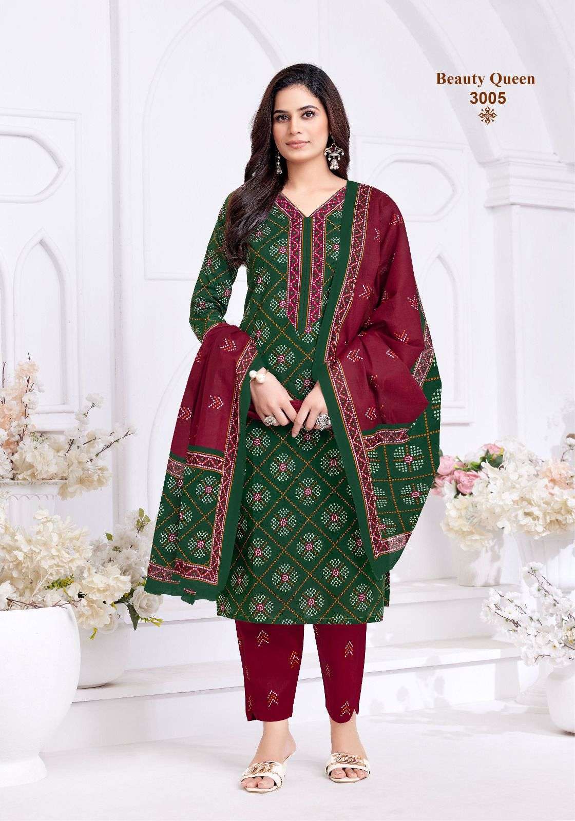 MAYUR CREATION BEAUTY QUEEN VOL 3 COTTON LADIES STITCHED SUIT