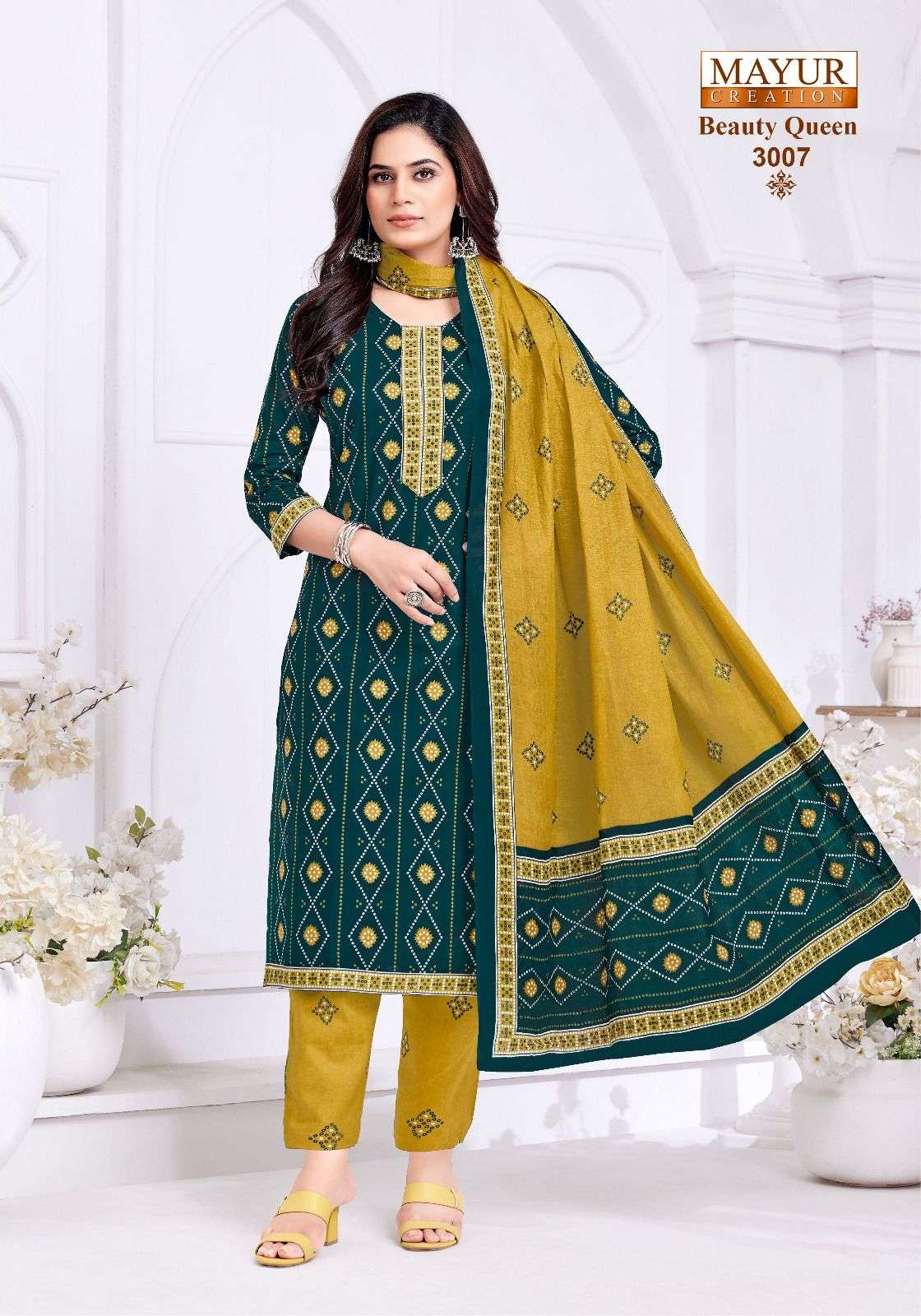 MAYUR CREATION BEAUTY QUEEN VOL 3 COTTON LADIES STITCHED SUIT