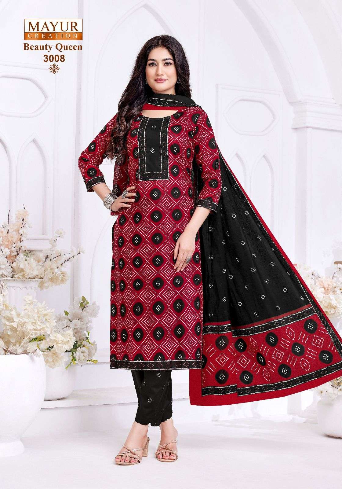 MAYUR CREATION BEAUTY QUEEN VOL 3 COTTON LADIES STITCHED SUIT