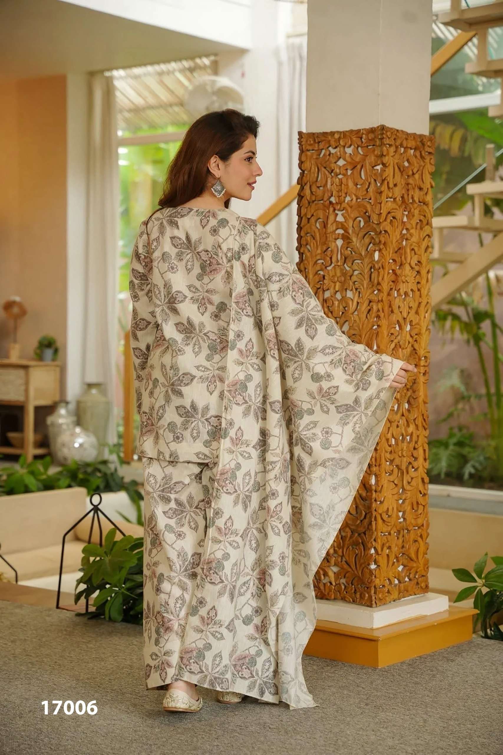 MF CLORA VOL 17 COTTON PRINTED FANCY LOOK READY LADIES 3PCS SET COLLECTION 