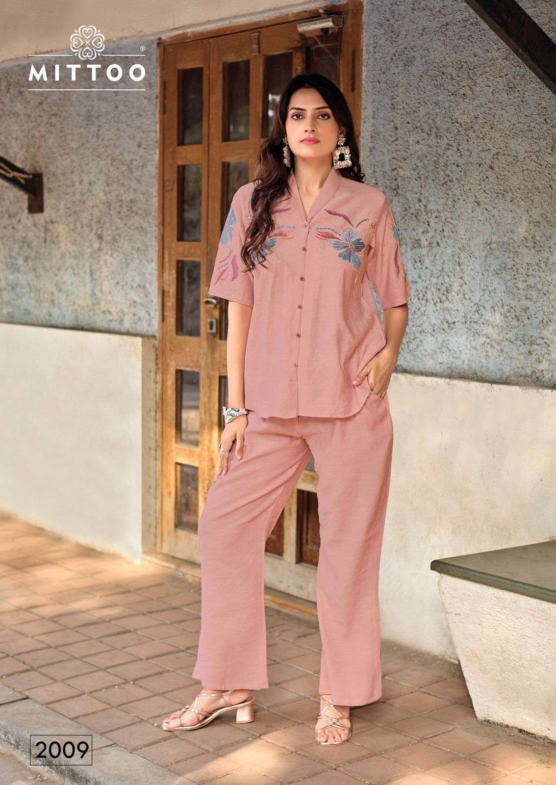  MITTOO DAIZY VOL 2 VISCOSE PREETY LOOK DESIGNER LADIES TOP WITH BOTTOM PAIR 