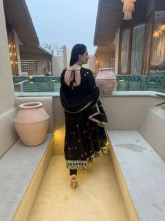 ND 5059 SILK DESIGNER PARTY WEAR ANARKALI GOWN STYLE DRESS