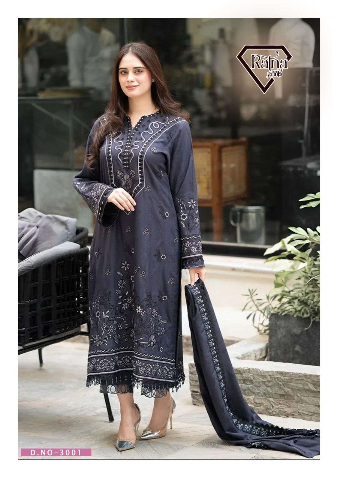 RATNA PRINTS FIRDOUS VOL 3 COTTON DIGITAL PRINTS SALWAR SUITS 