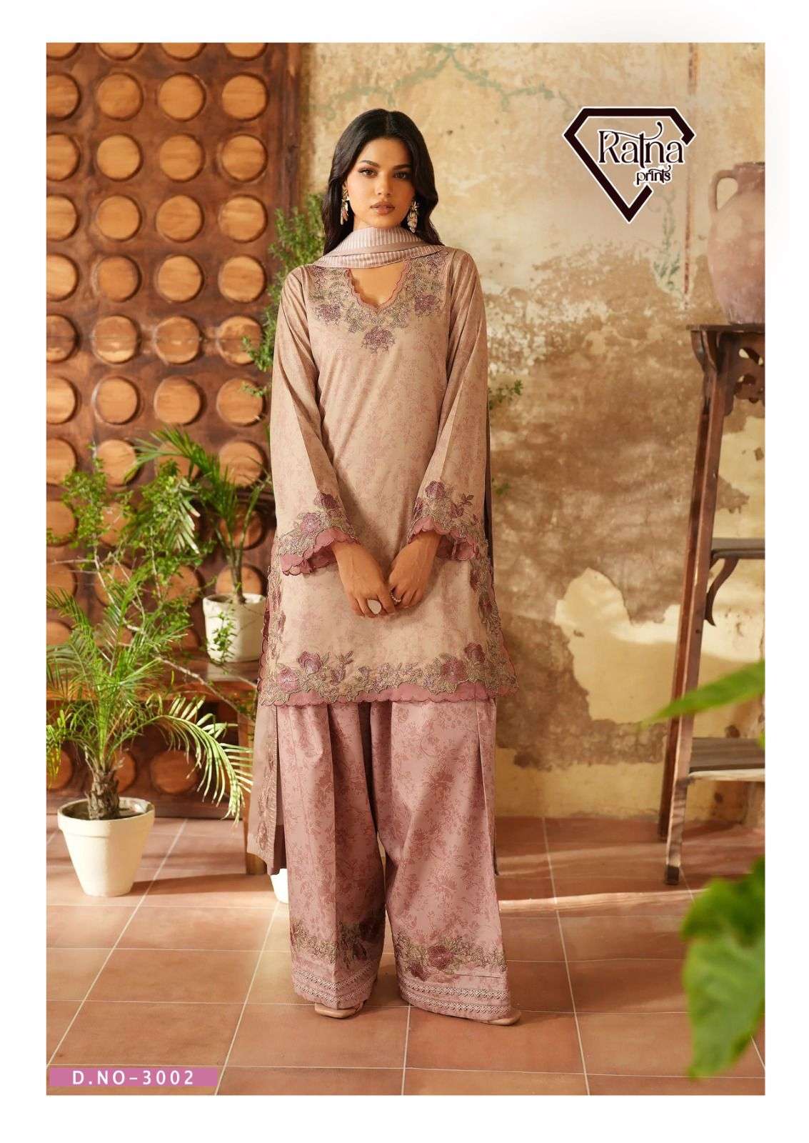 RATNA PRINTS FIRDOUS VOL 3 COTTON DIGITAL PRINTS SALWAR SUITS 