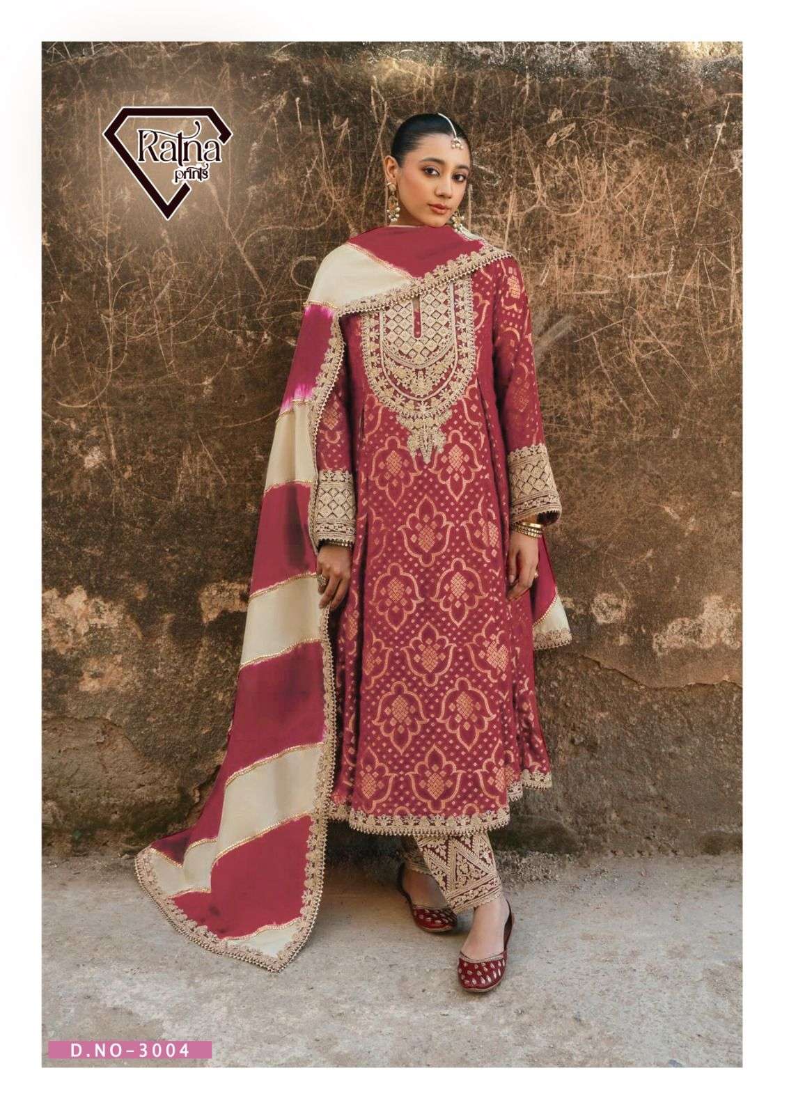 RATNA PRINTS FIRDOUS VOL 3 COTTON DIGITAL PRINTS SALWAR SUITS 