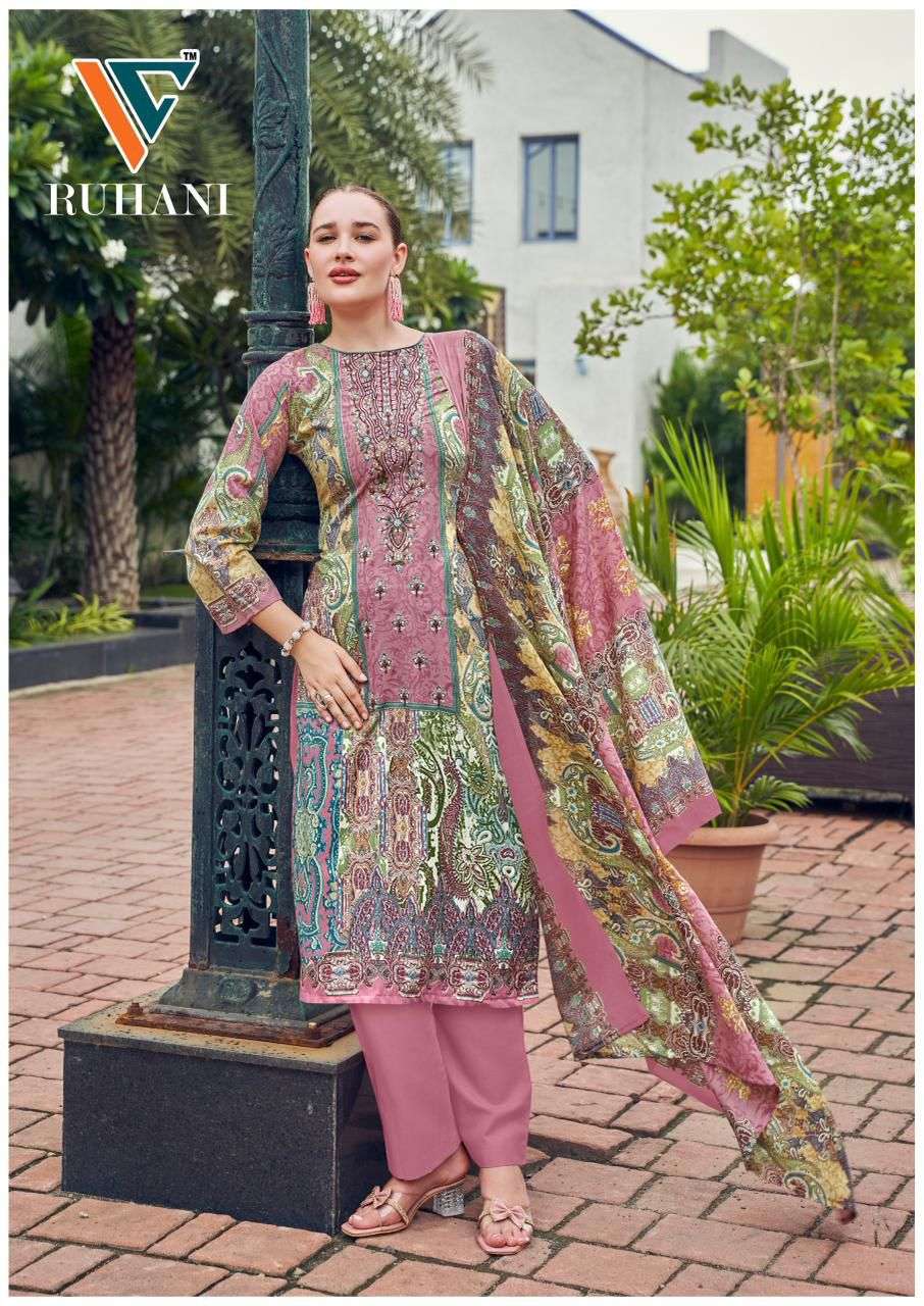 VANDANA‎ CREATION RUHANI‎‎ VOL 38 COTTON DIGITAL PRINT SALWAR SUIT	