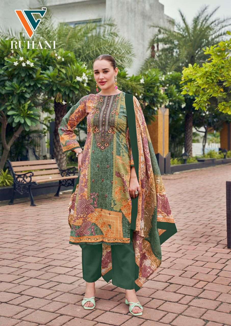 VANDANA‎ CREATION RUHANI‎‎ VOL 38 COTTON DIGITAL PRINT SALWAR SUIT	