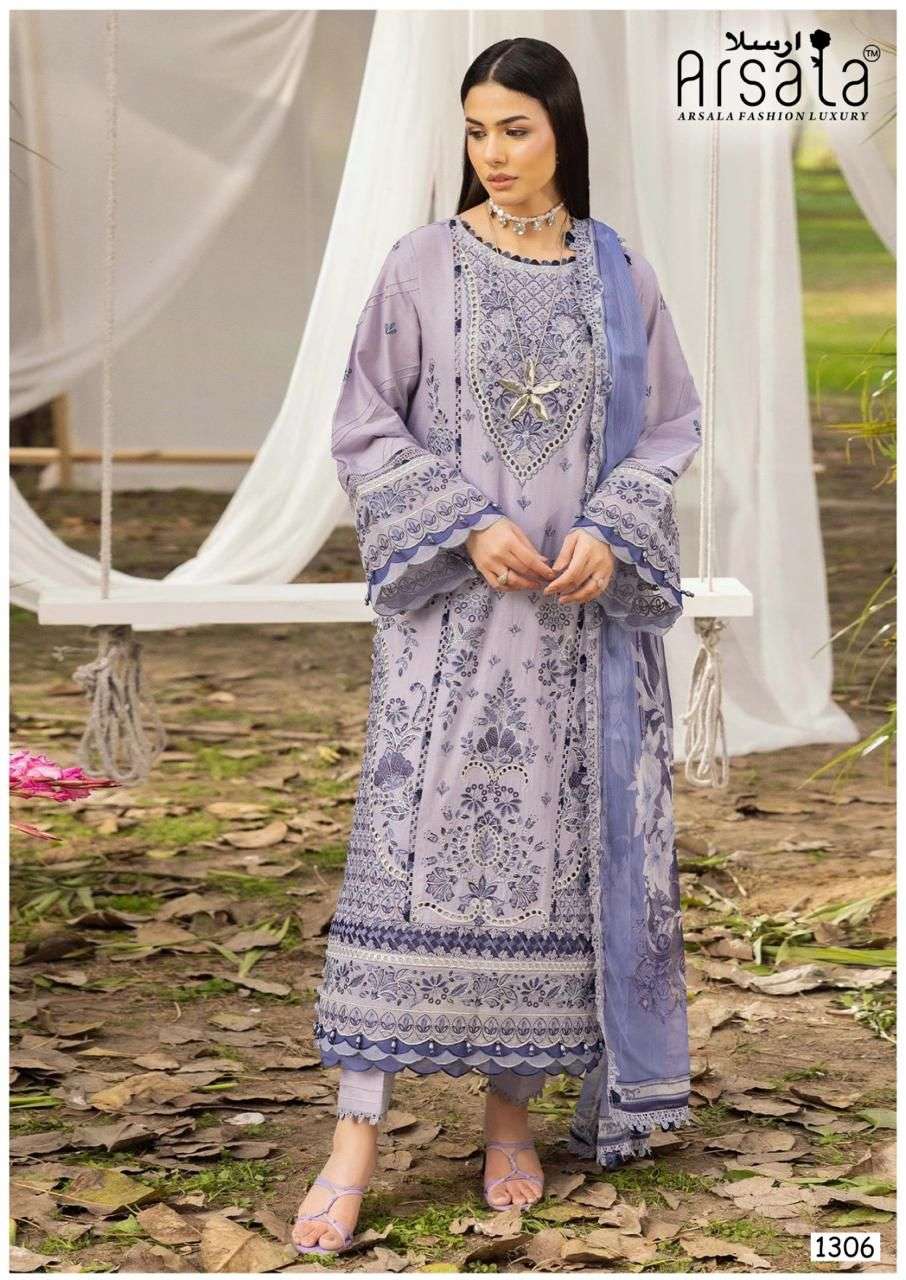 ARSALA FASHION AMIRA HEAVY COTTON LUXURY COLLECTION VOL 13 LAWN COTTON DIGITAL PRINT SALWAR SUIT