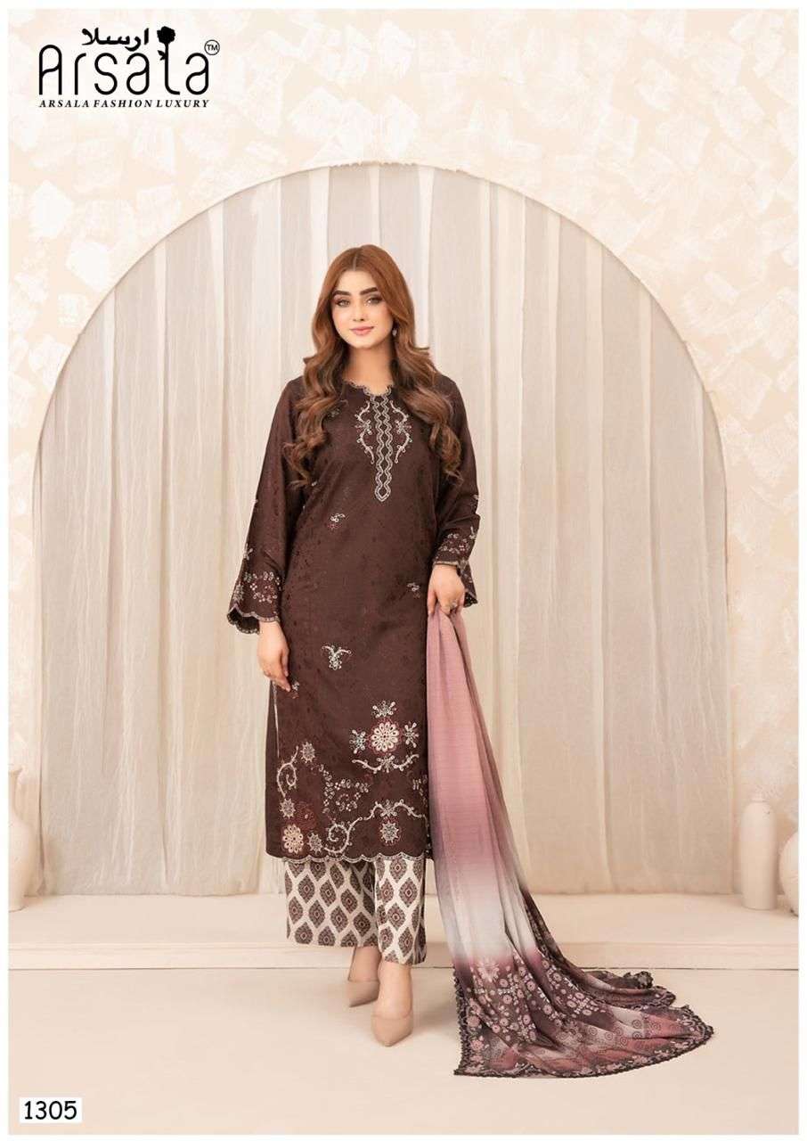 ARSALA FASHION AMIRA HEAVY COTTON LUXURY COLLECTION VOL 13 LAWN COTTON DIGITAL PRINT SALWAR SUIT