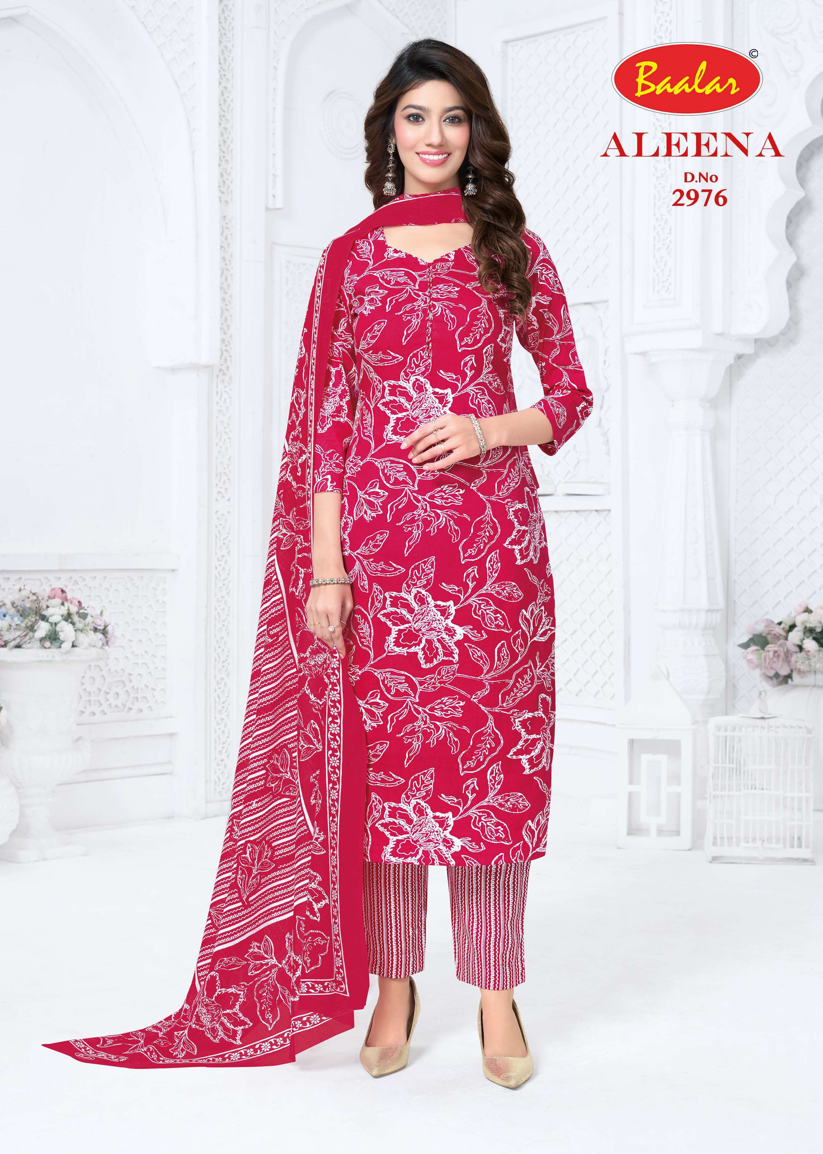 BAALAR ALEENA VOL 29 COTTON PRINTED LADIES SUIT