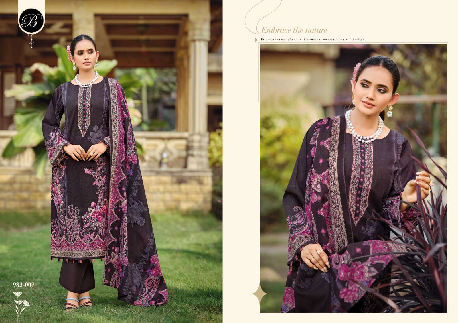 BELLIZA DESIGNER STUDIO FARZANA READY MADE COLLECTION 