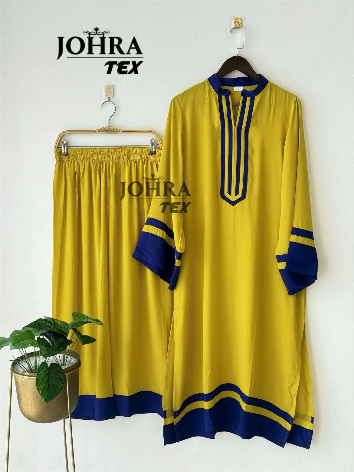JOHRA TEX JT 200 VISCOSE FANCY PAKISTANI STYLE KURTI WITH BOTTOM PAIR 