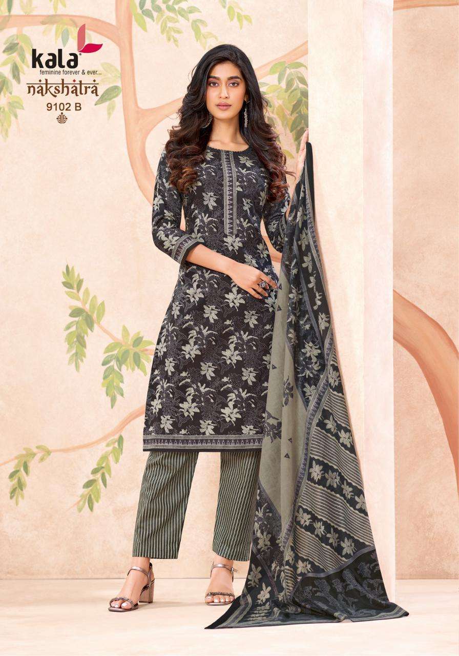KALA FASHION NAKSHATRA VOL 5 COTTON PRINTED LADIES DRESS