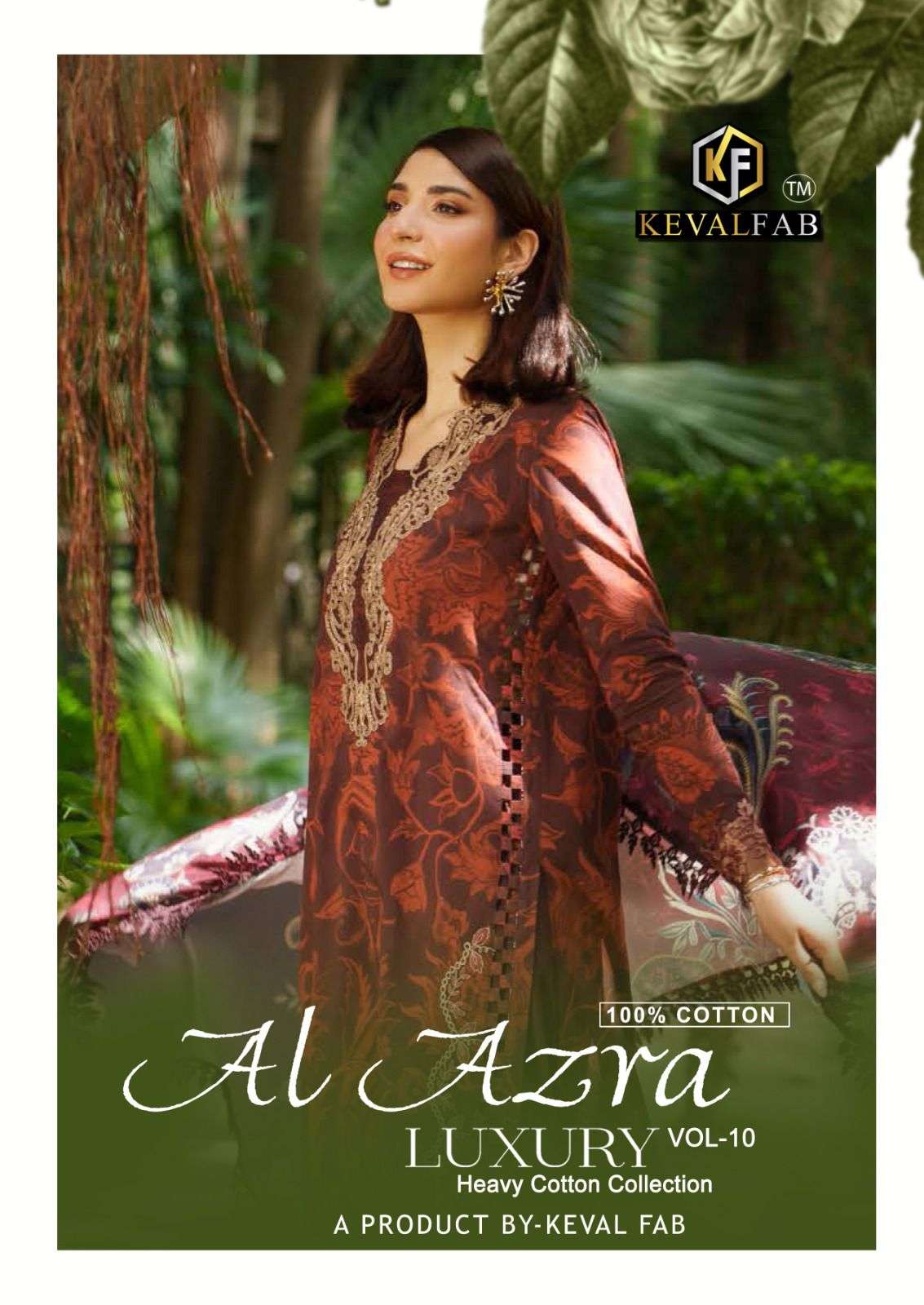 KEVAL FAB AL AZARA VOL 10 READY MADE COLLECTION 