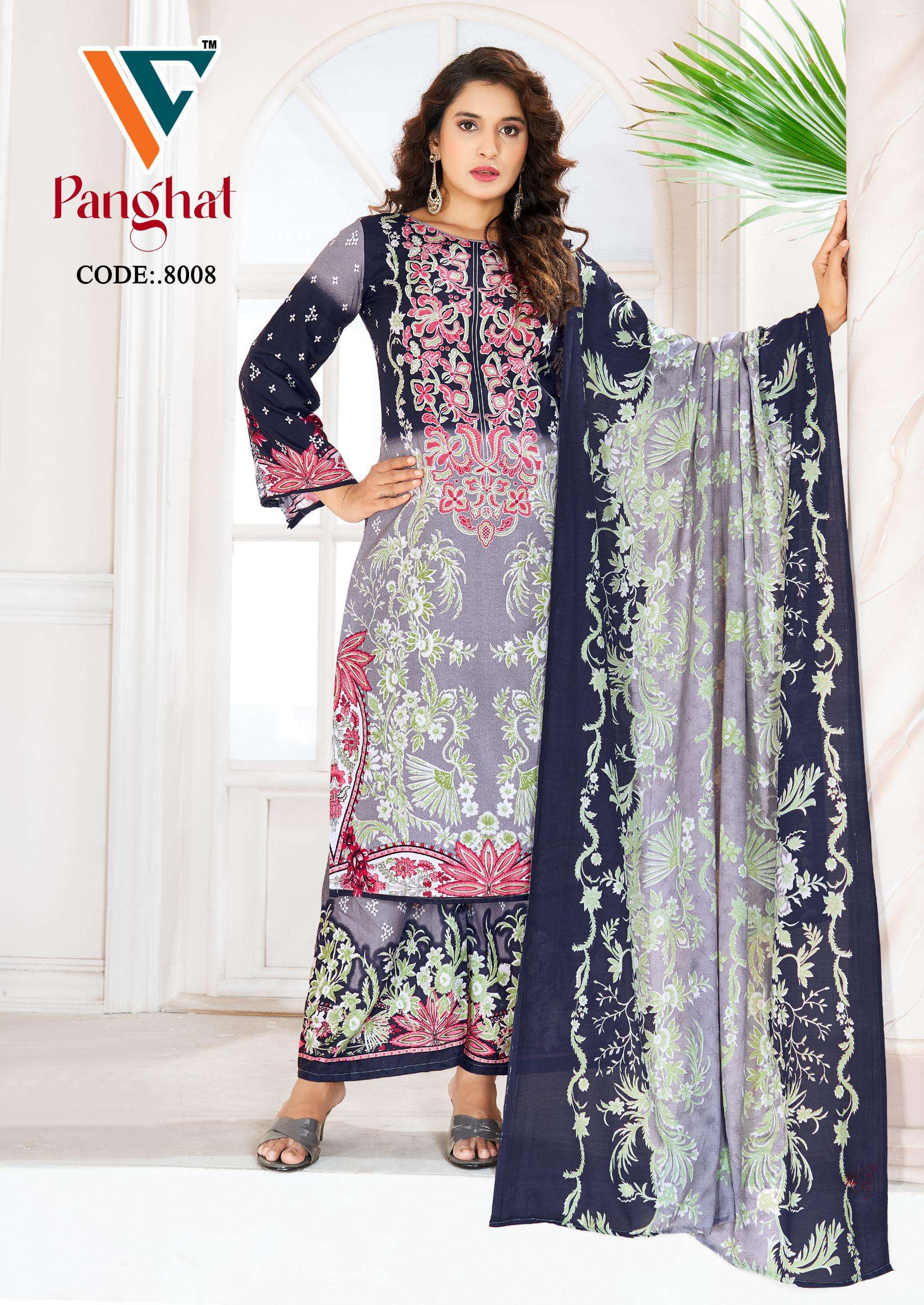 VANDANA CREATION PANGHAT VOL 8 COTTON DIGITAL KARACHI PRINTS SALWAR SUIT