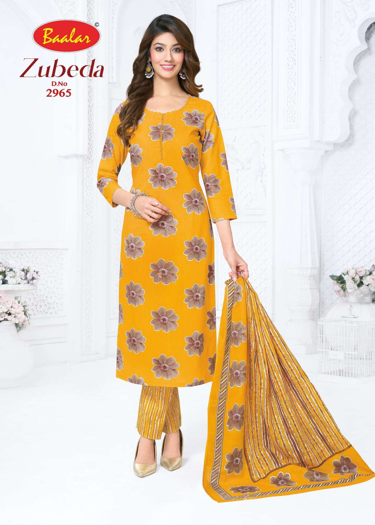 BAALAR ZUBEDA VOL 29 COTTON PRINTED LADIES SALWAR SUIT