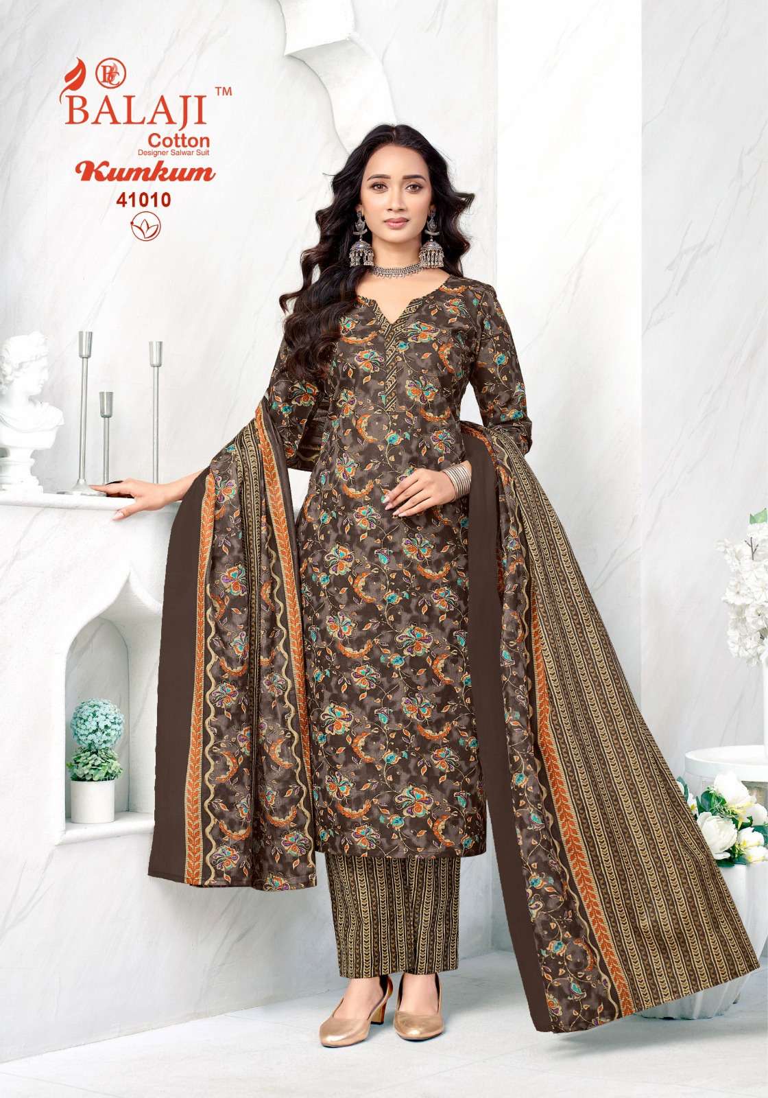 BALAJI COTTON KUMKUM VOL 41 READY MADE COLLECTION 