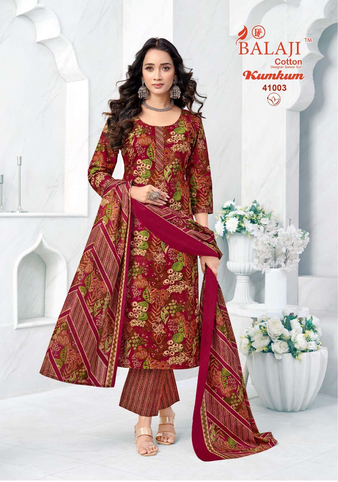 BALAJI COTTON KUMKUM VOL 41 READY MADE COLLECTION 