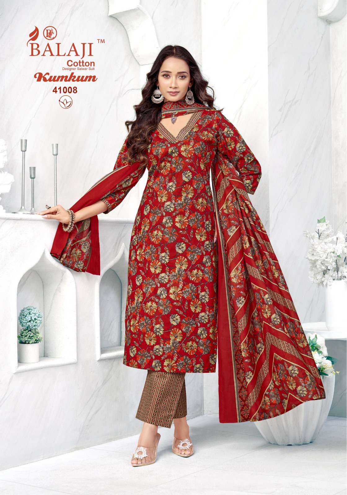 BALAJI COTTON KUMKUM VOL 41 READY MADE COLLECTION 