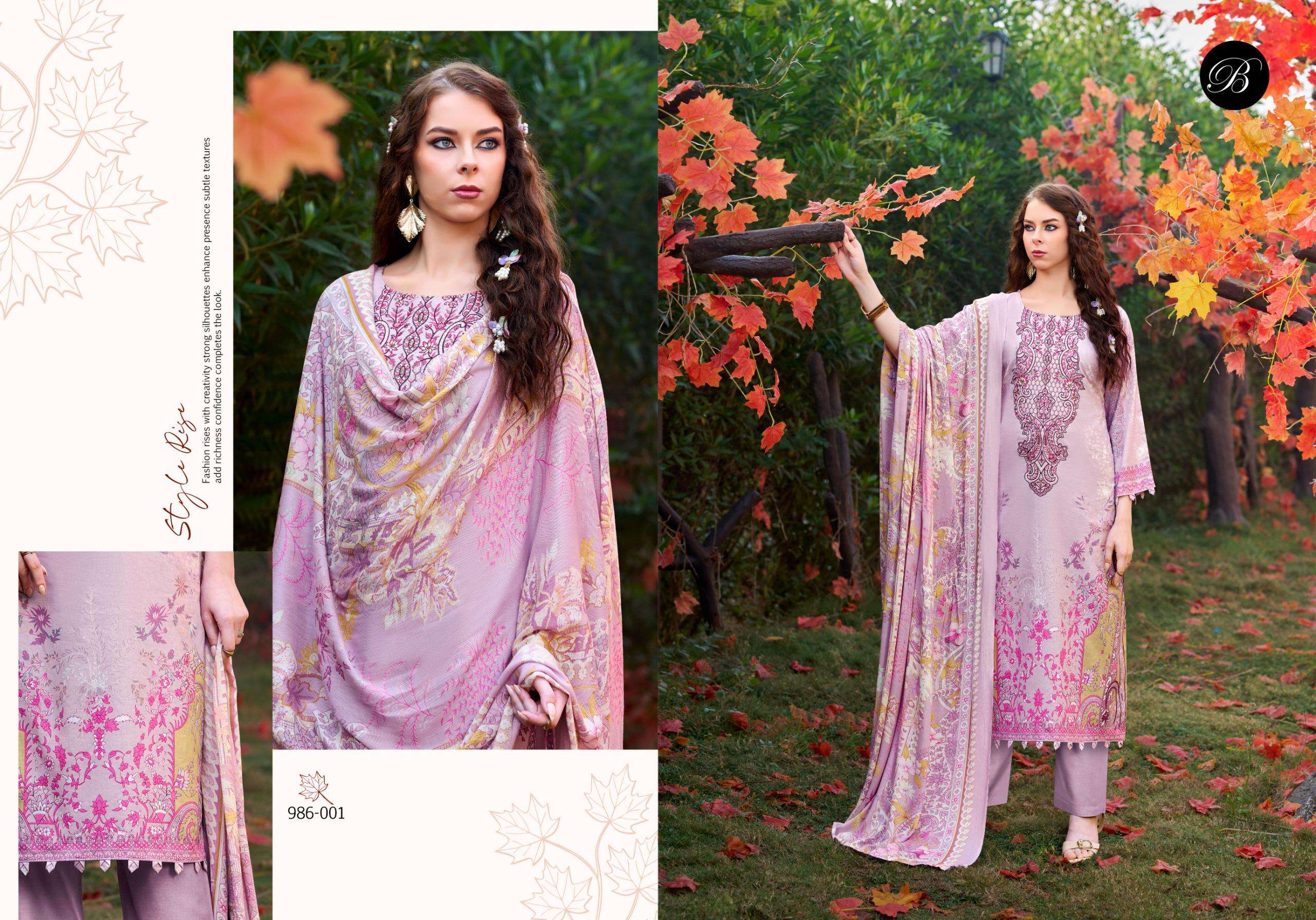 BELLIZA DESIGNER STUDIO NAIRA VOL 146 OTTON DIGITAL PRINTS WITH FANCY WORK SUIT