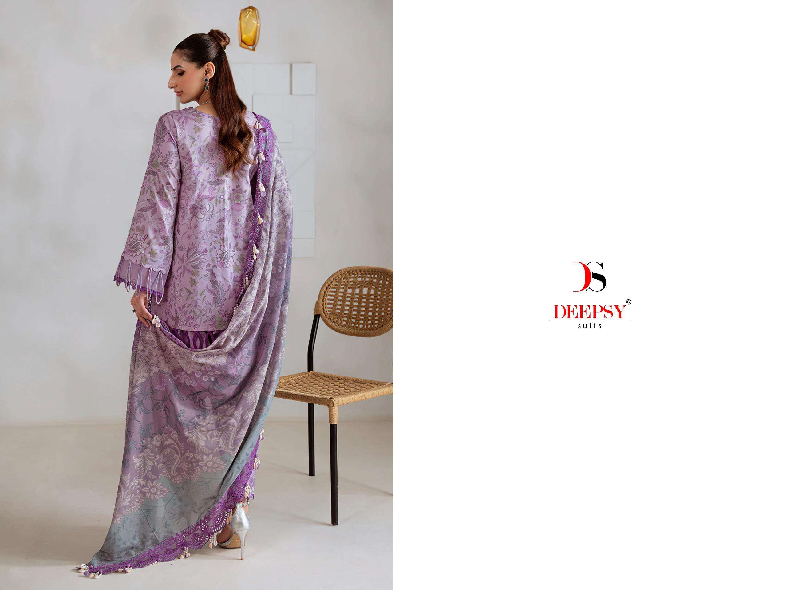 DEEPSY SUITS JADE BAGH VOL 2 COTTON HEAVY PATCH EMBROIDERY WORK SALWAR KAMEEZ 