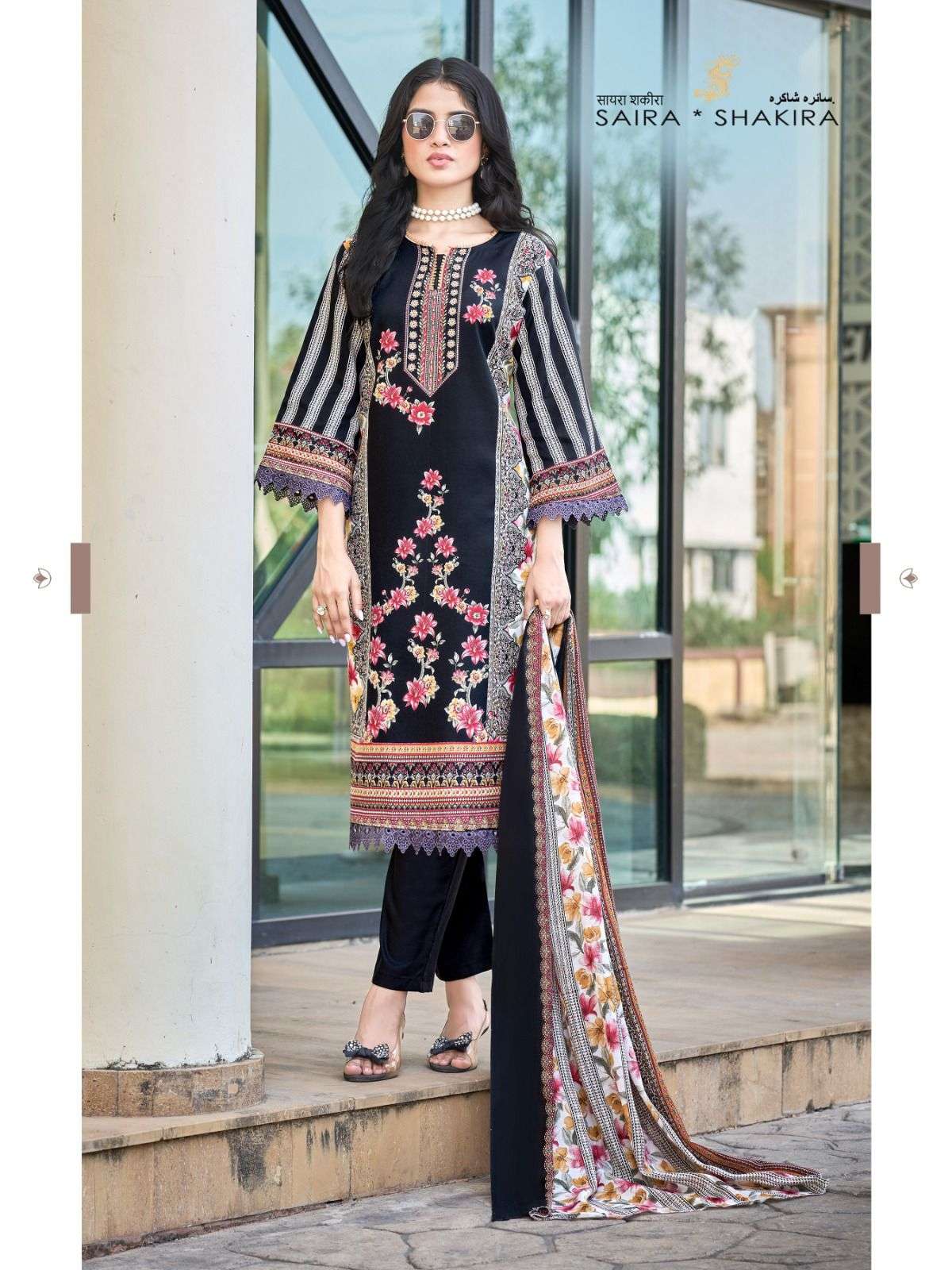 FALAK INTERNATIONAL SAIRA SHAKIRA VOL 9 COTTON DIGITAL PRINT SALWAR SUIT